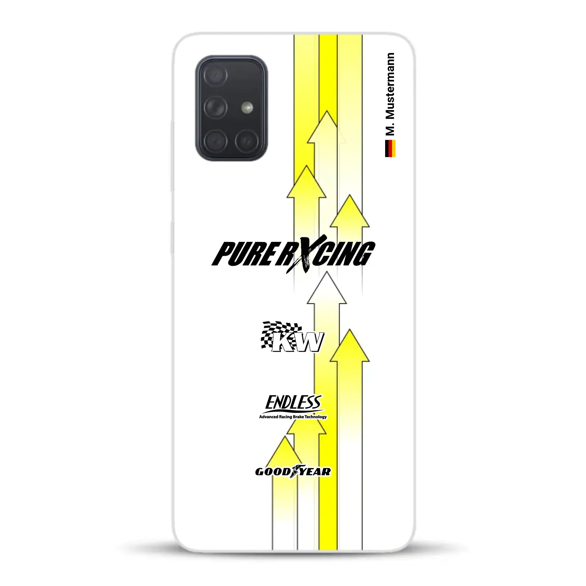 Grellino Porsche GT Livery - Personnalisé coque pour Samsung