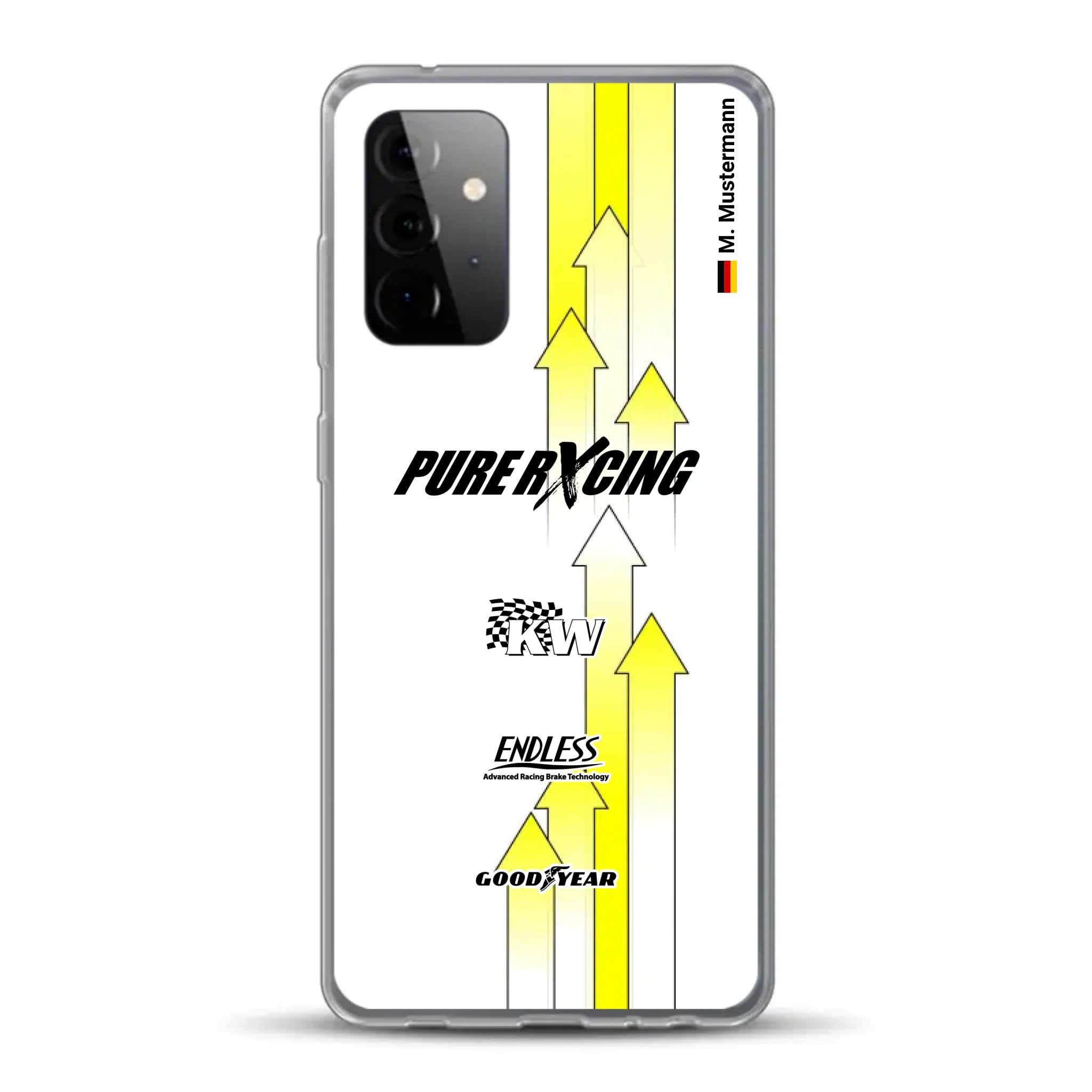 Grellino Porsche GT Livery - Custom phone case for Samsung