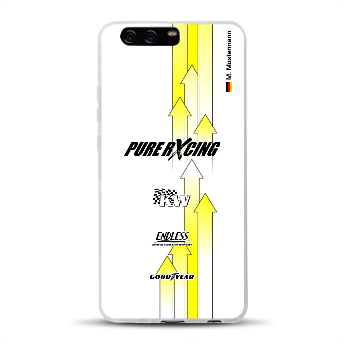 Grellino Porsche GT Livery - Custom phone case for Huawei