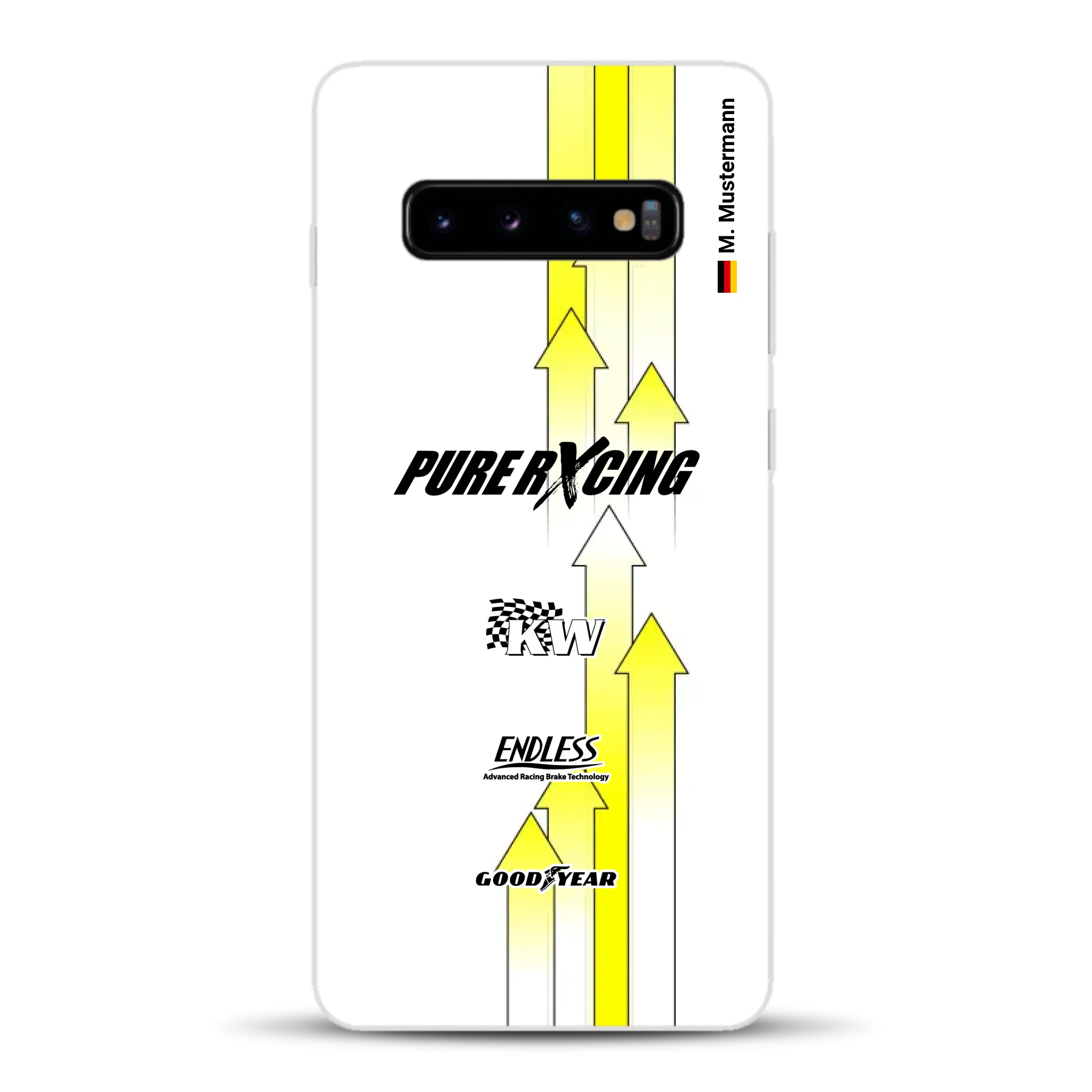 Grellino Porsche GT Livery - Personnalisé coque pour Samsung