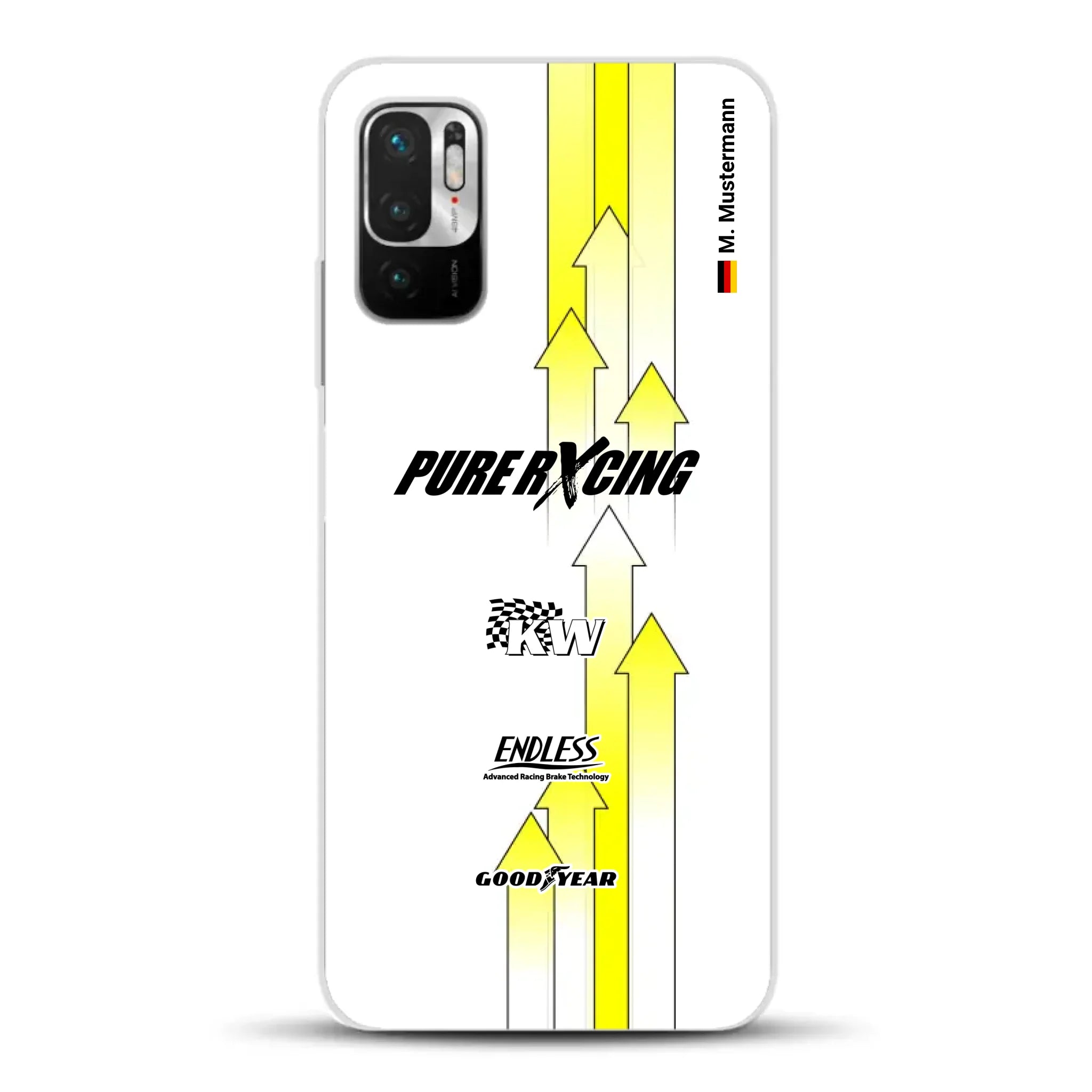 Grellino Porsche GT Livery - Custodia per cellulare personalizzata per Xiaomi