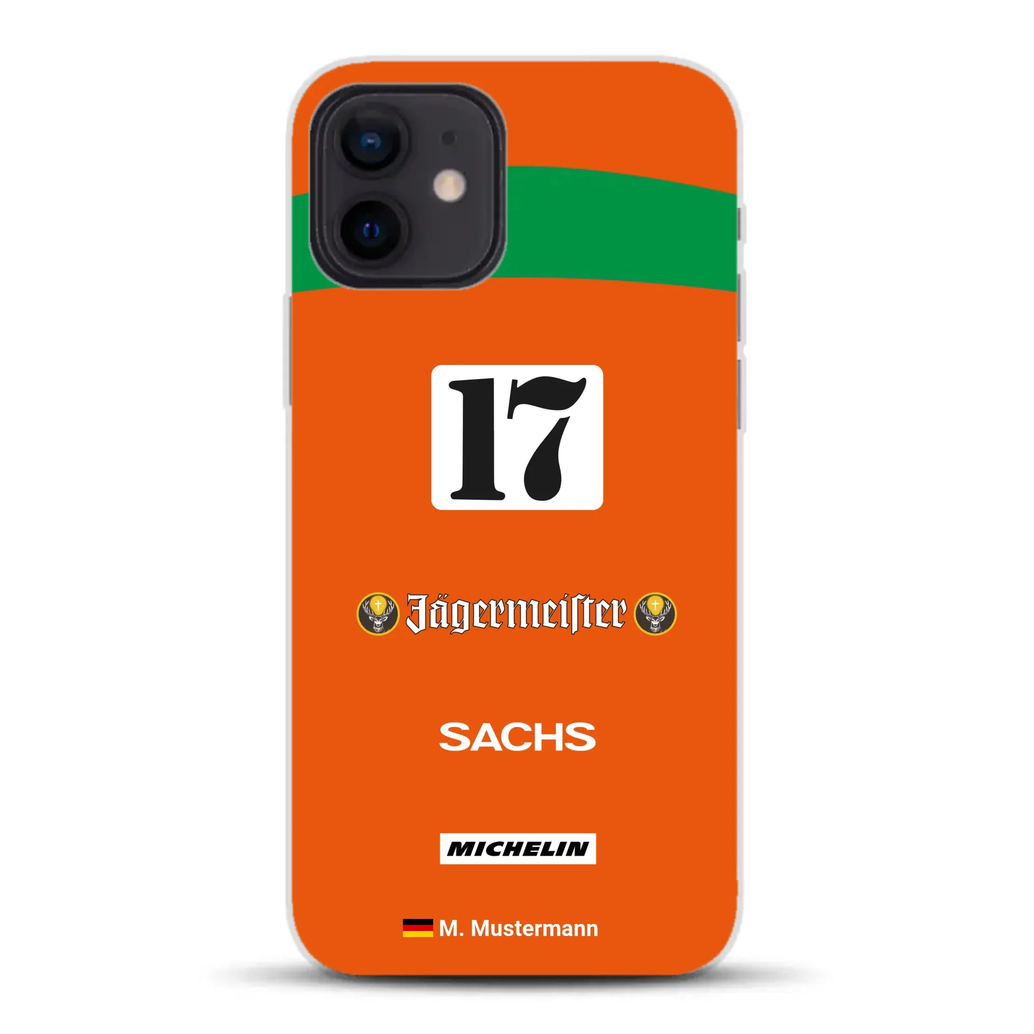 Brun Porsche 962 Livery - Custodia per cellulare personalizzata per iPhone