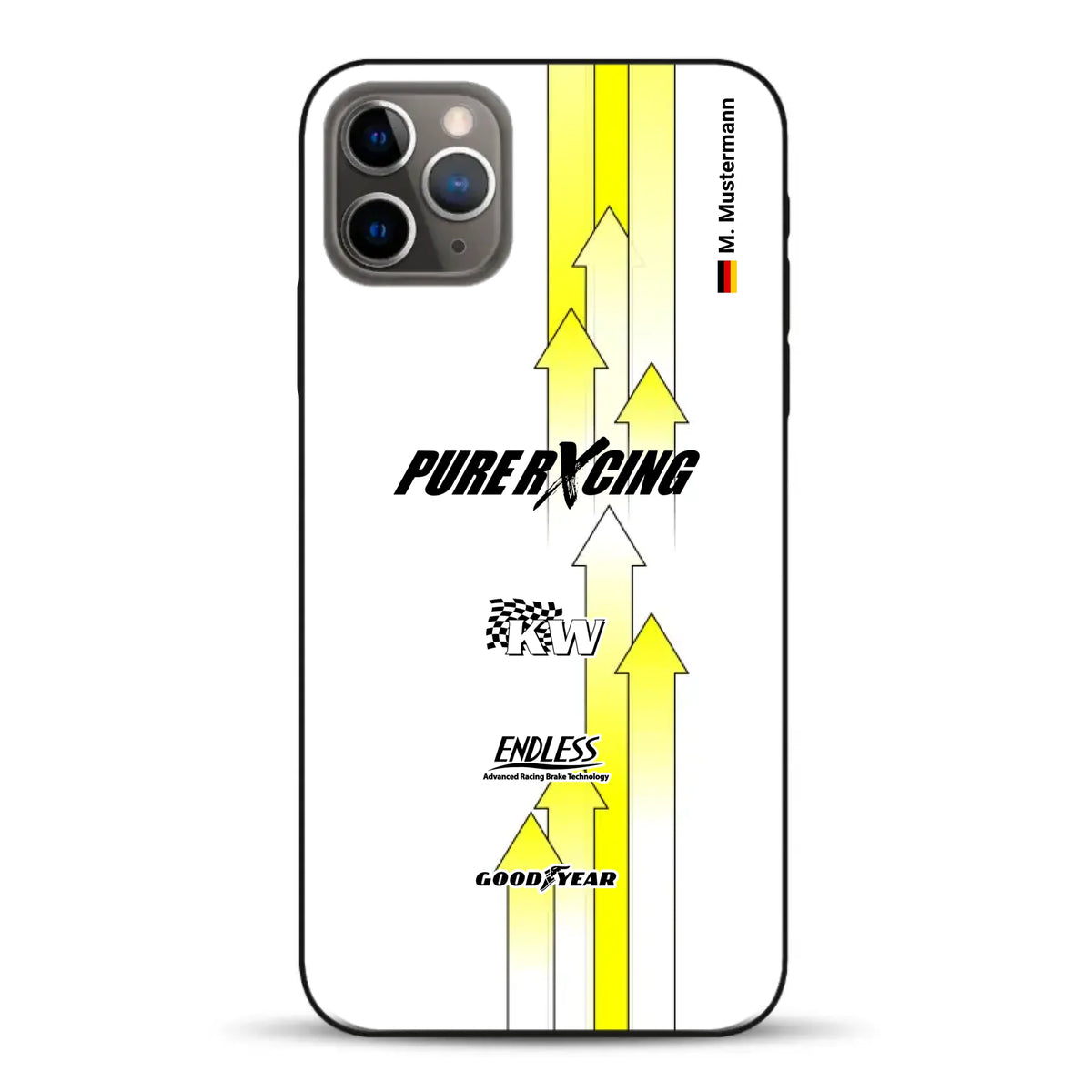 Grellino Porsche GT Livery - Custodia per cellulare personalizzata per iPhone