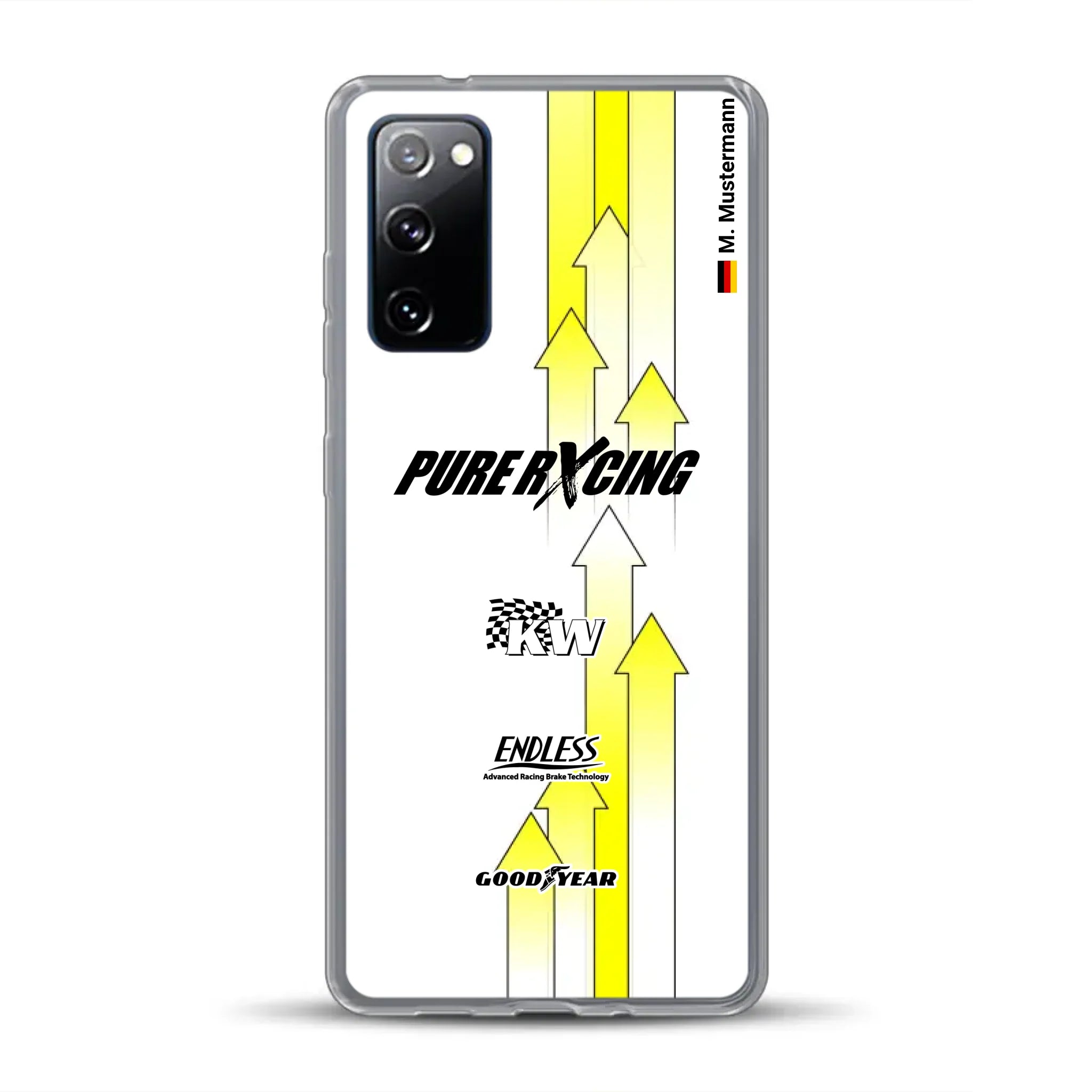 Grellino Porsche GT Livery - Personnalisé coque pour Samsung