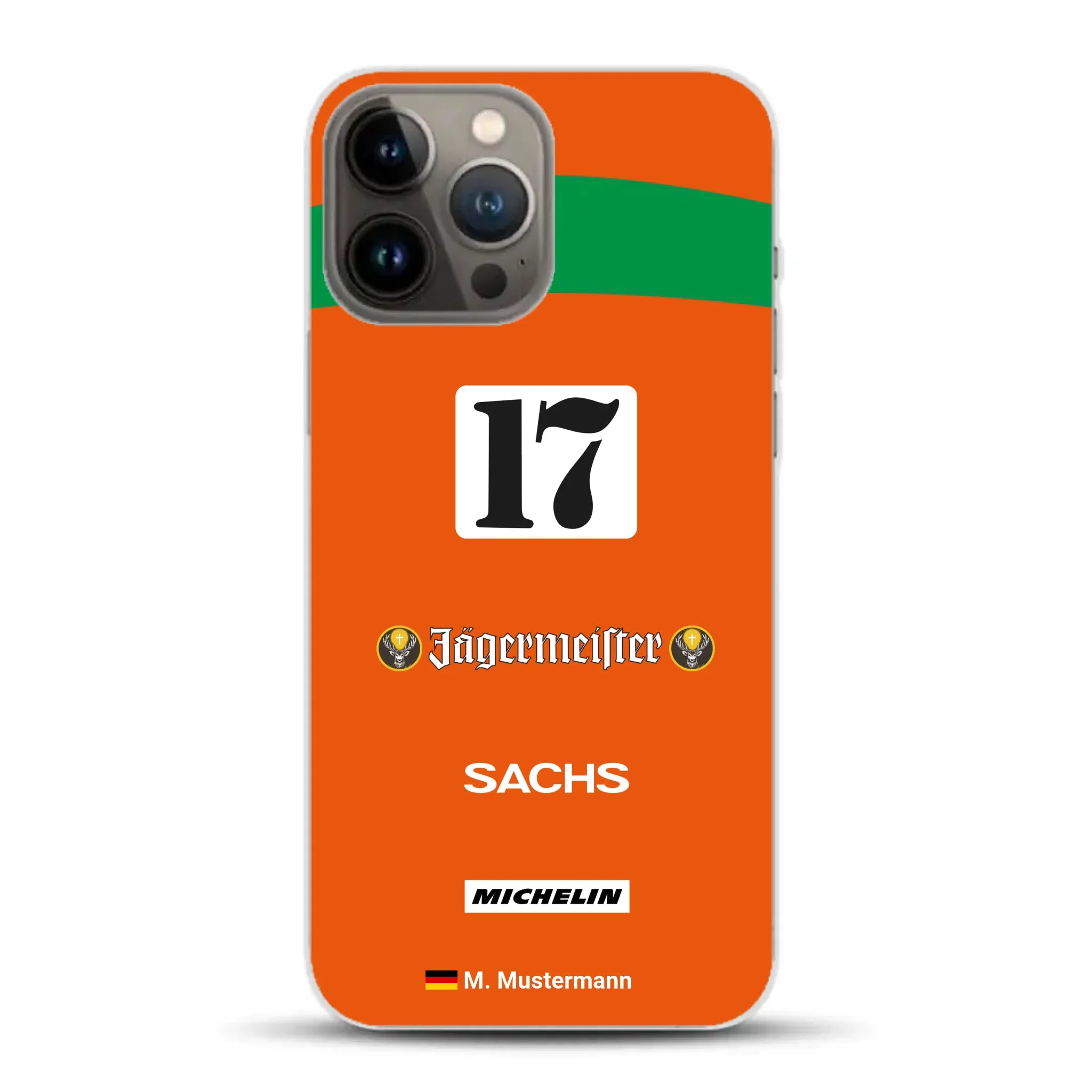 Brun Porsche 962 Livery - Custodia per cellulare personalizzata per iPhone