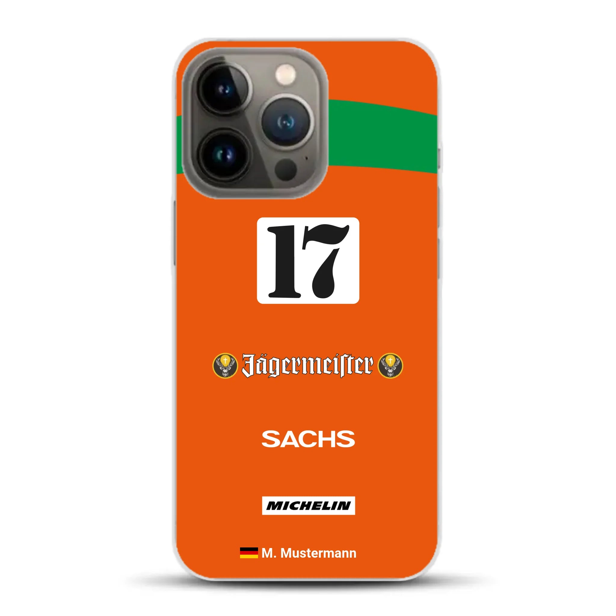Brun Porsche 962 Livery - Custodia per cellulare personalizzata per iPhone
