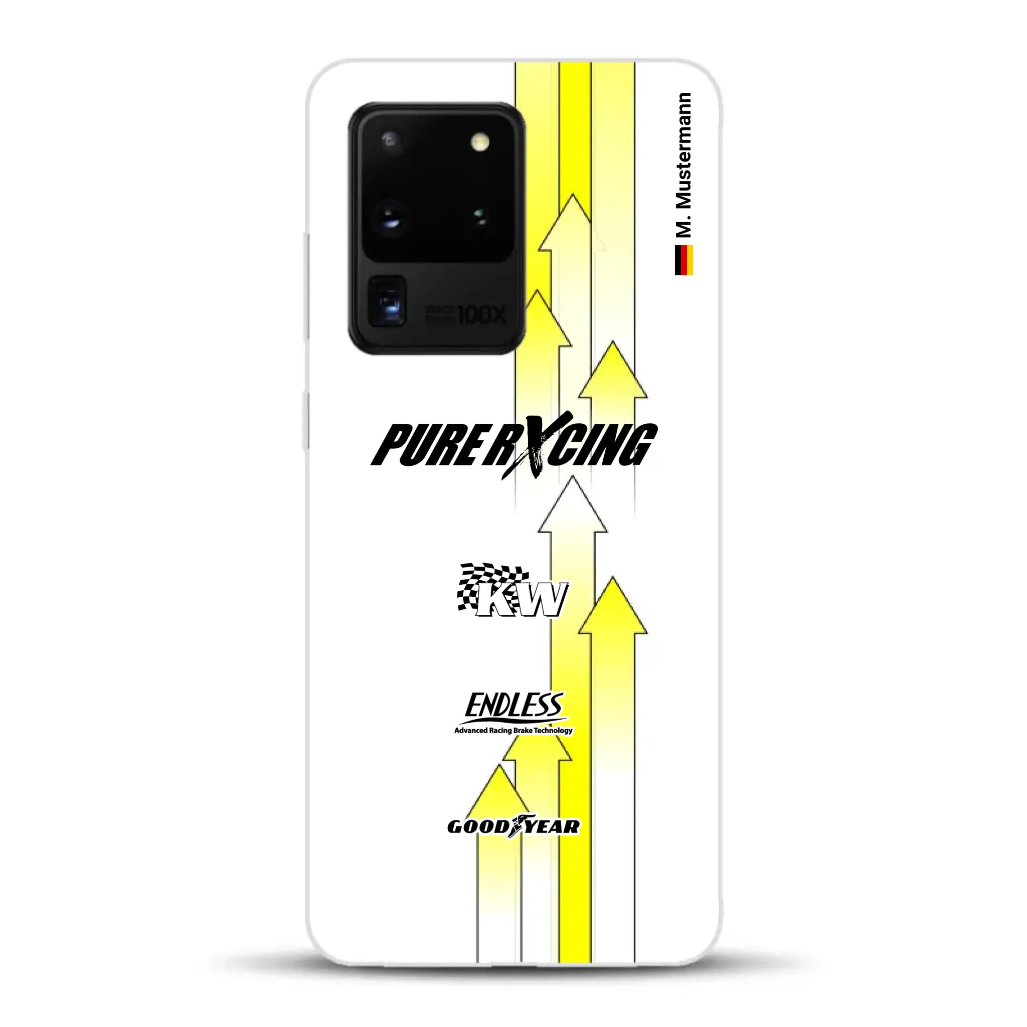 Grellino Porsche GT Livery - Custom phone case for Samsung