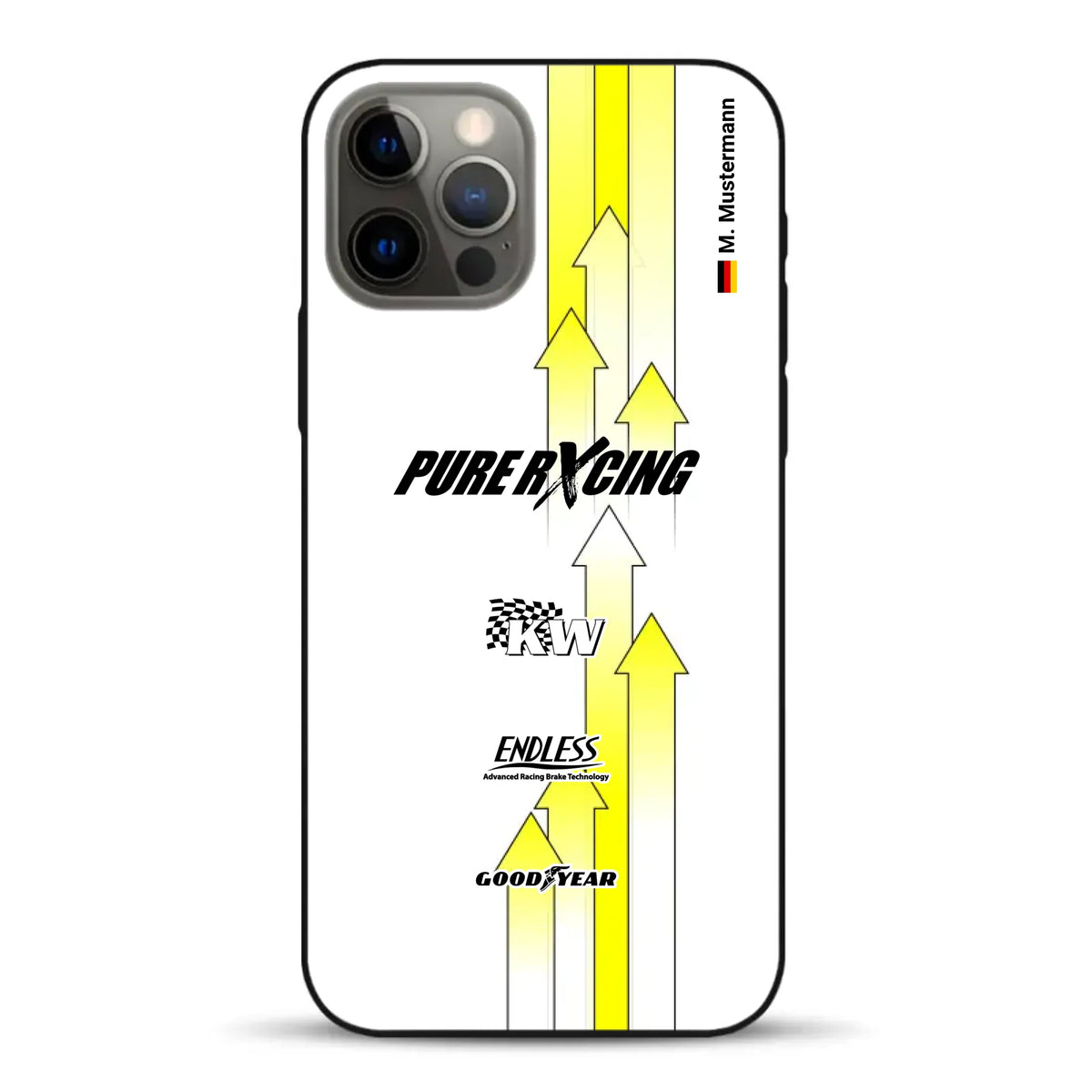 Grellino Porsche GT Livery - Custodia per cellulare personalizzata per iPhone