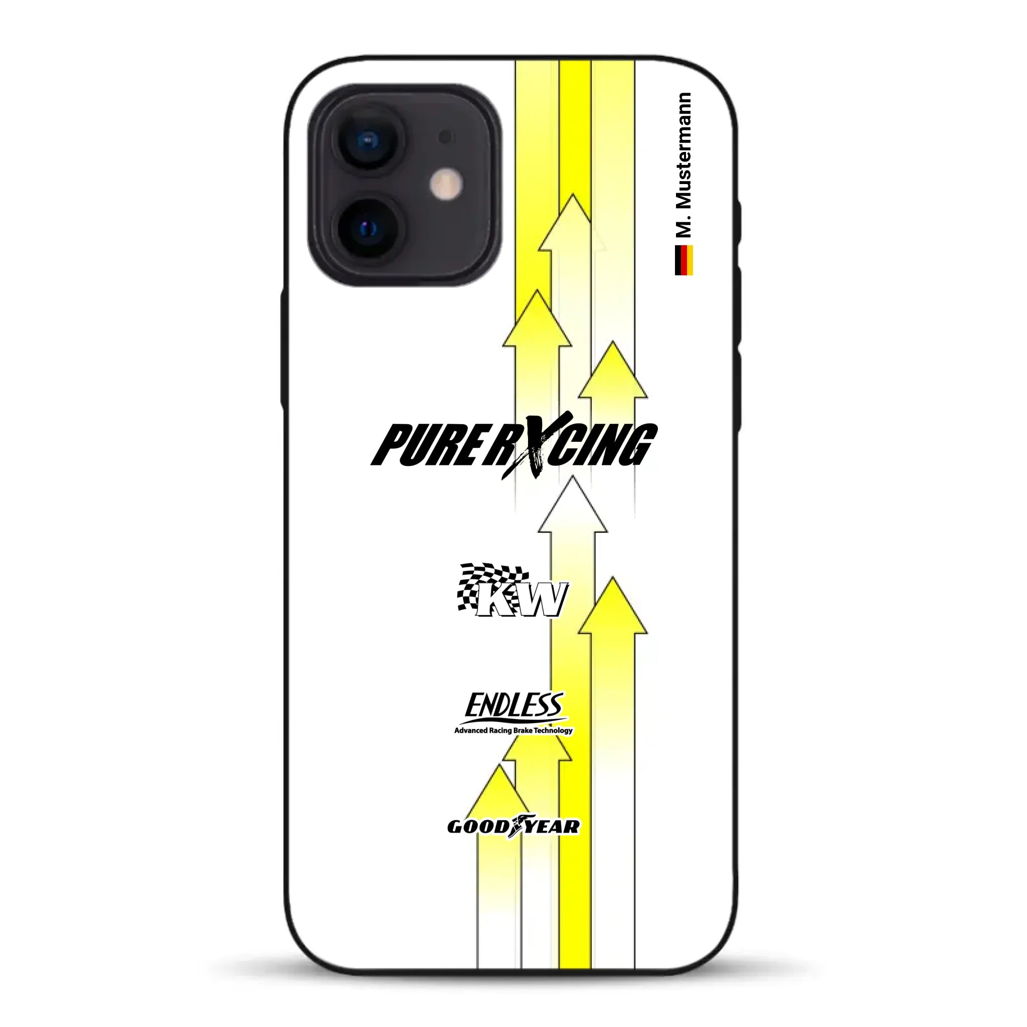 Grellino Porsche GT Livery - Custom phone case for iPhone