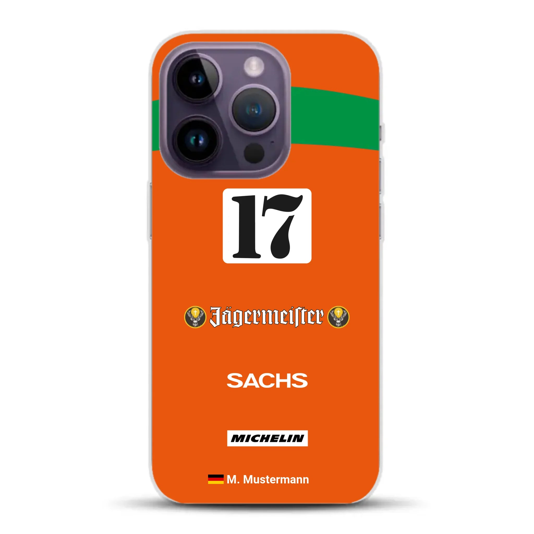Brun Porsche 962 Livery - Custodia per cellulare personalizzata per iPhone