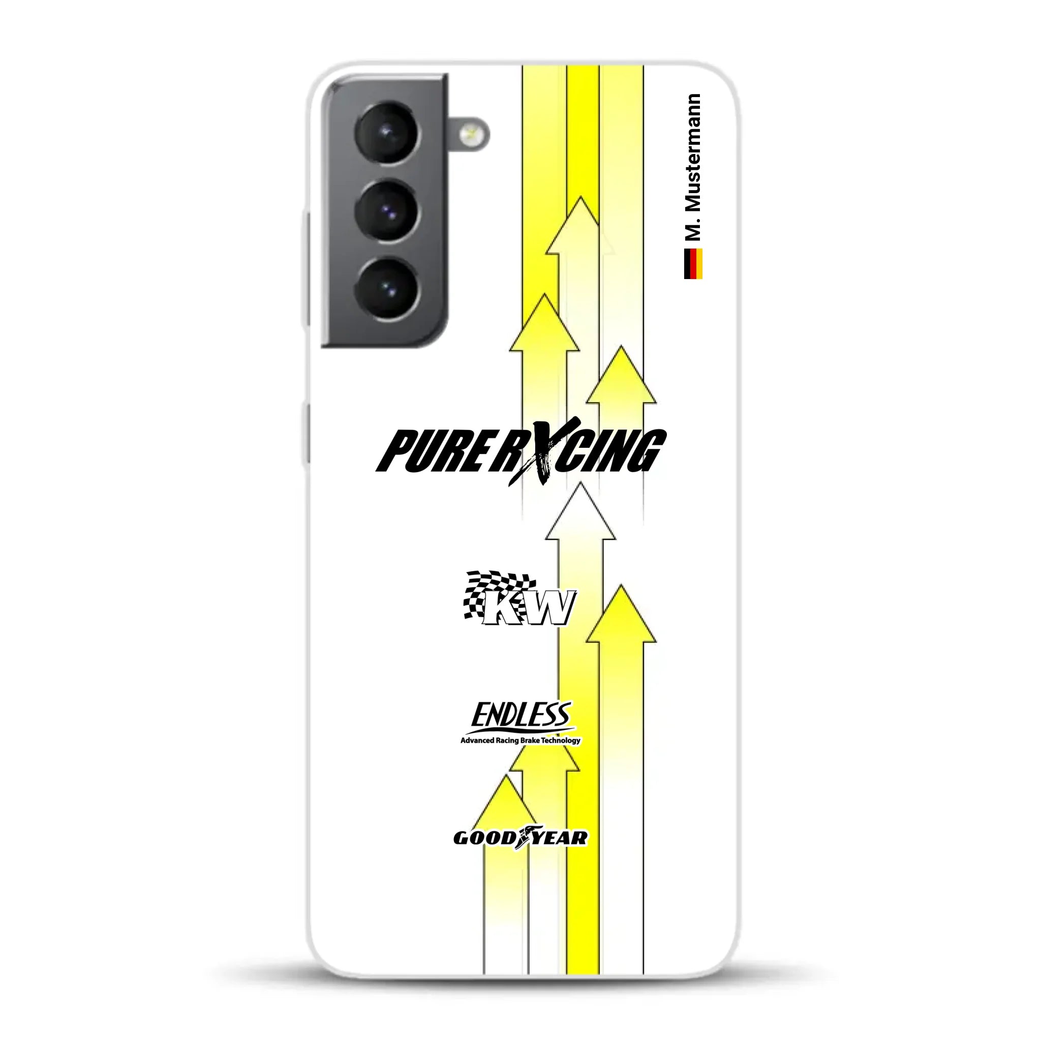 Grellino Porsche GT Livery - Individuelle Handyhülle für Samsung