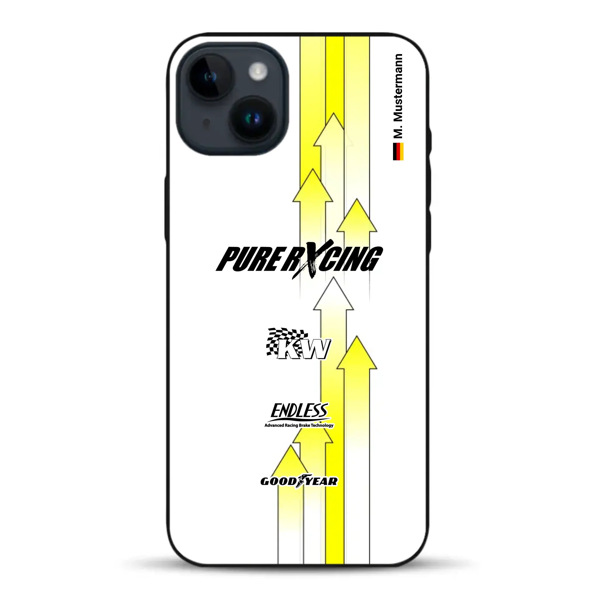 Grellino Porsche GT Livery - Custom phone case for iPhone