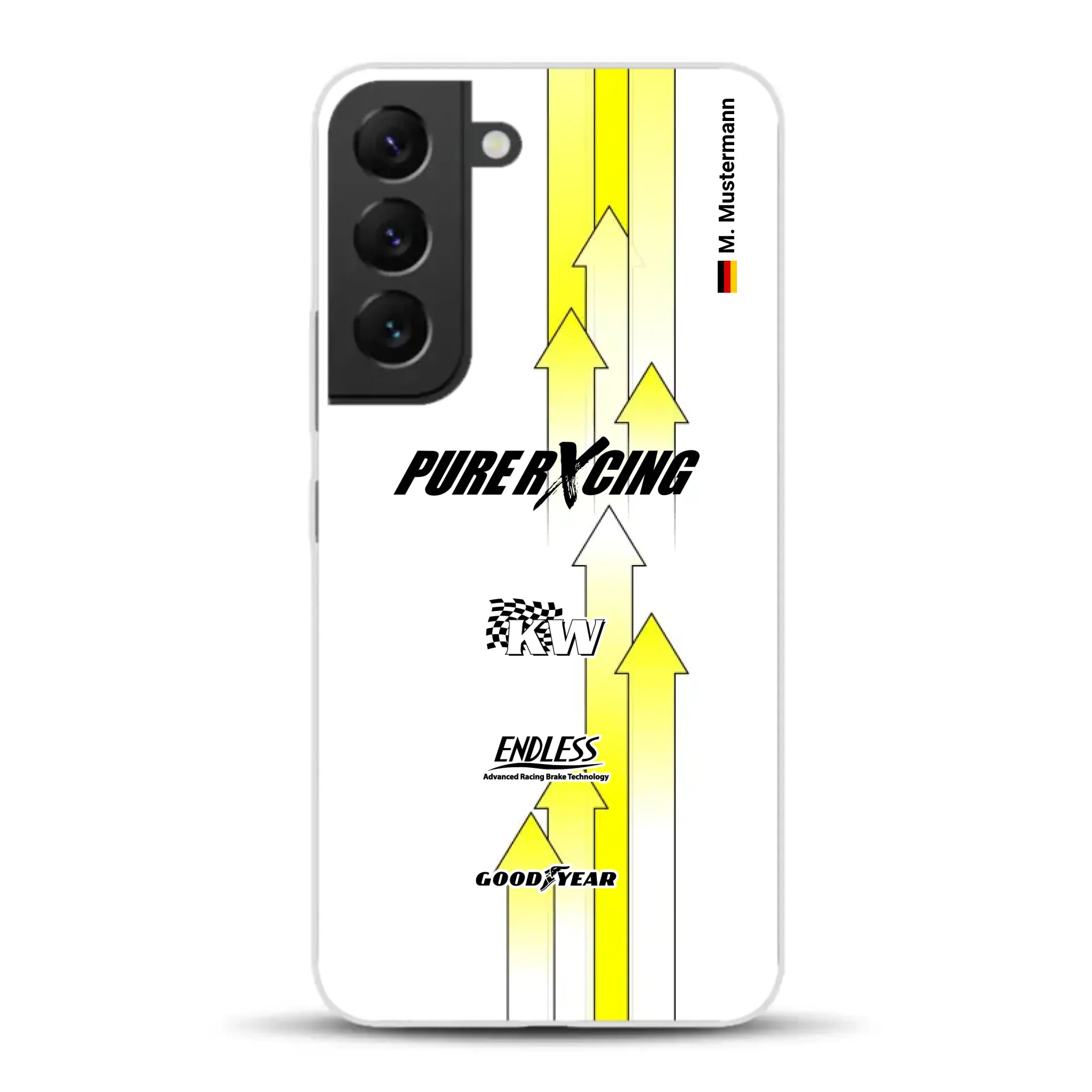 Grellino Porsche GT Livery - Personnalisé coque pour Samsung