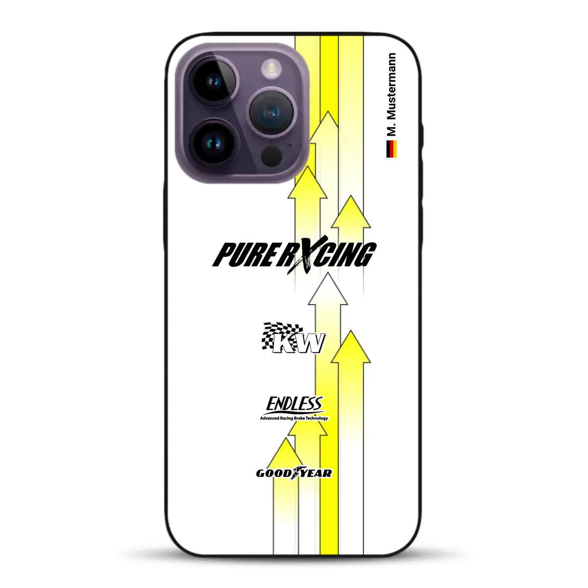 Grellino Porsche GT Livery - Custodia per cellulare personalizzata per iPhone