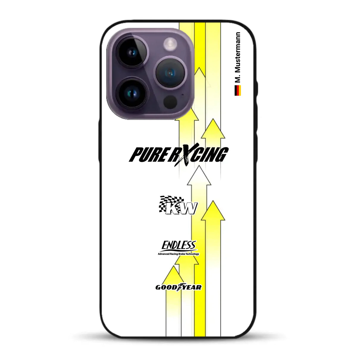 Grellino Porsche GT Livery - Custodia per cellulare personalizzata per iPhone