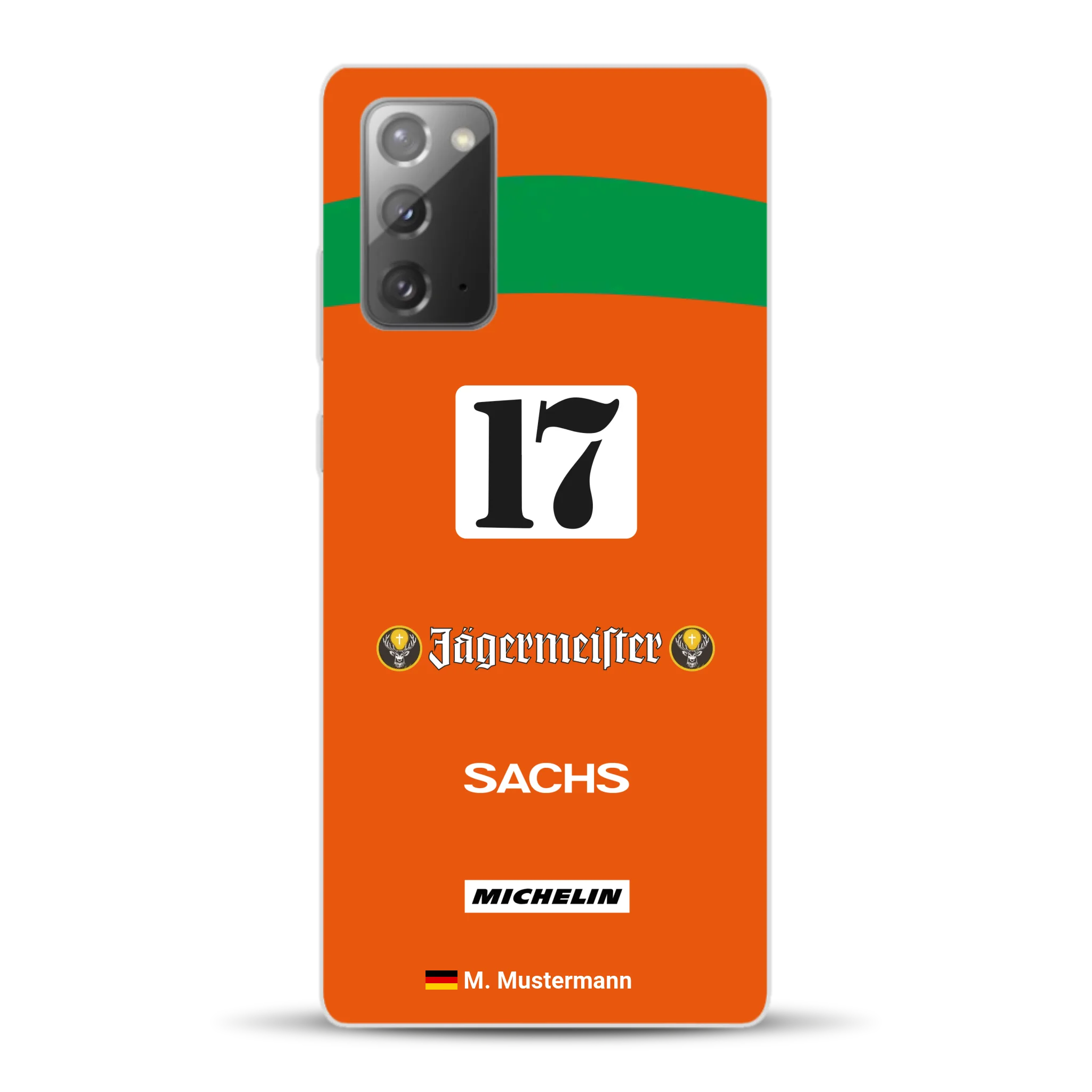 Brun Porsche 962 Livery - Custodia per cellulare personalizzata per Samsung