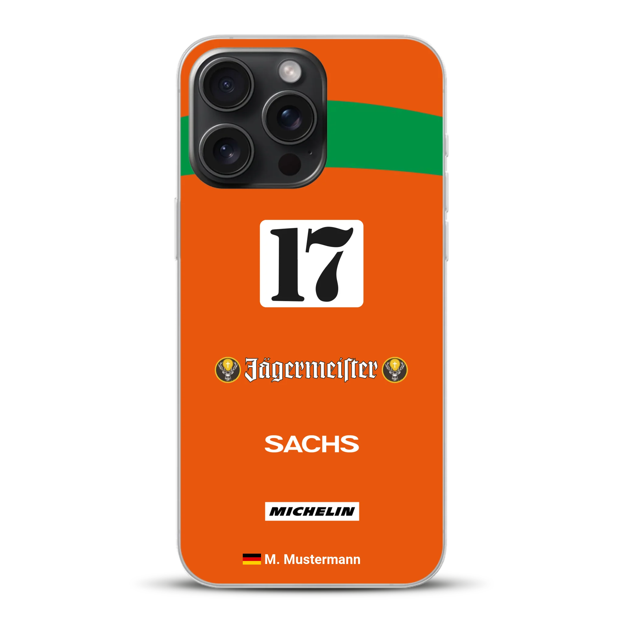 Brun Porsche 962 Livery - Custodia per cellulare personalizzata per iPhone