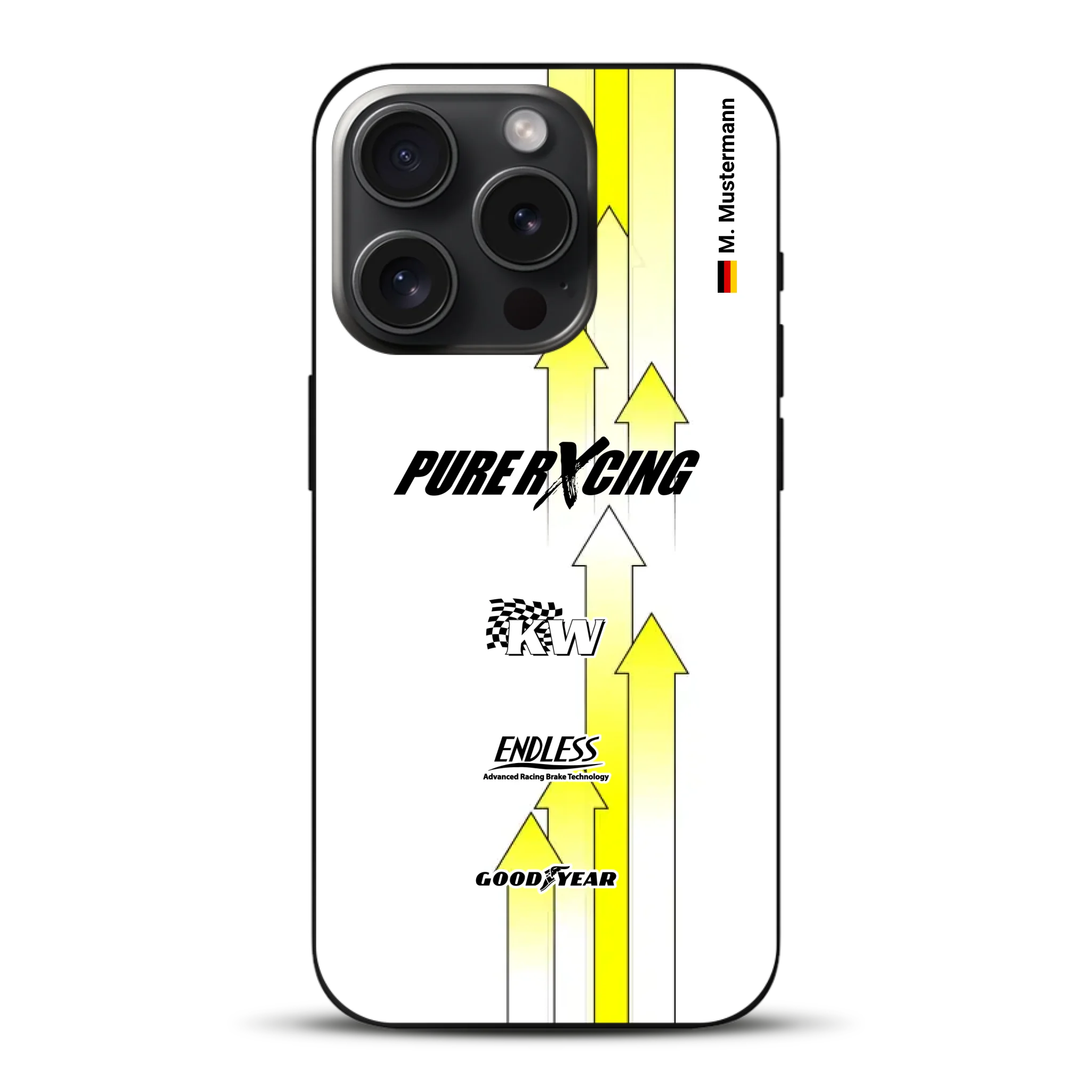 Grellino Porsche GT Livery - Custom phone case for iPhone
