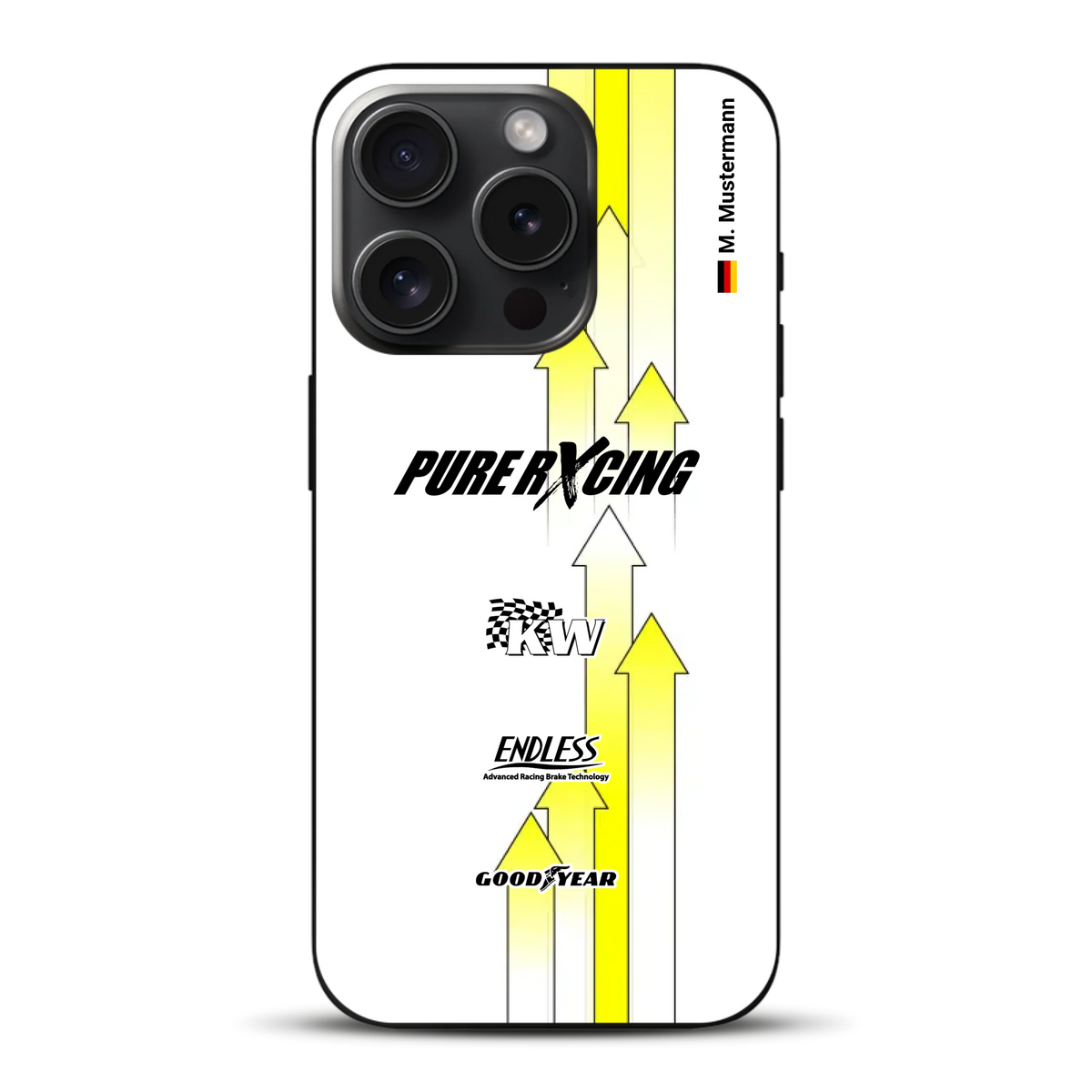 Grellino Porsche GT Livery - Custodia per cellulare personalizzata per iPhone
