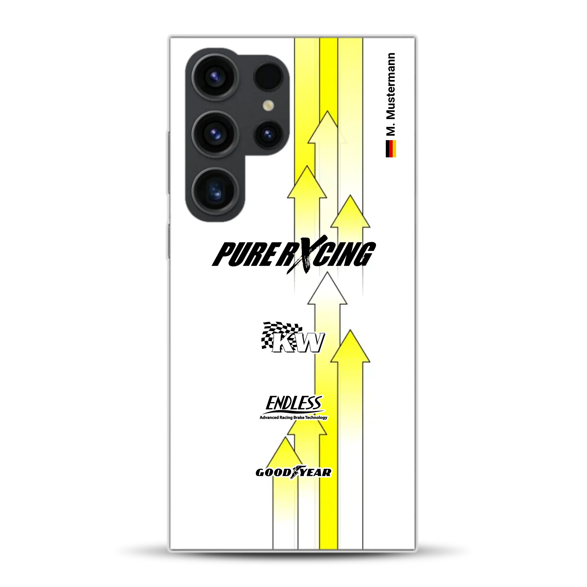 Grellino Porsche GT Livery - Custom phone case for Samsung