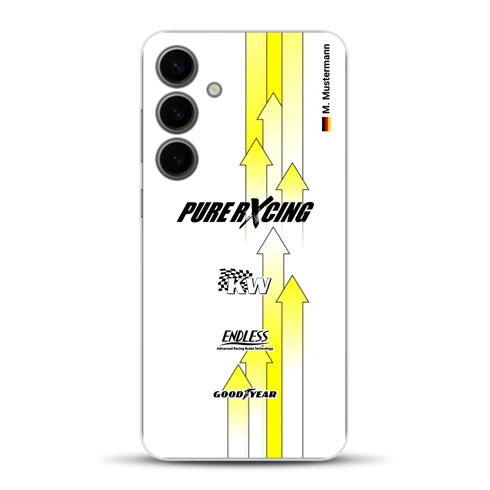 Grellino Porsche GT Livery - Personnalisé coque pour Samsung