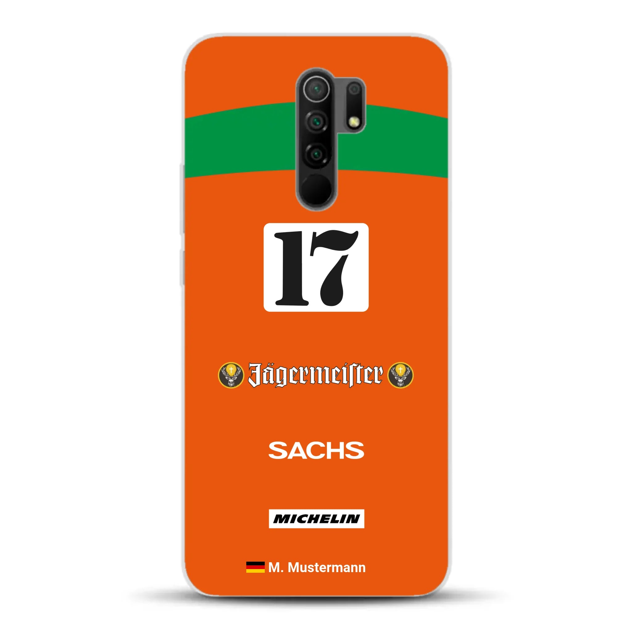 Brun Porsche 962 Livery - Personnalisé coque pour Xiaomi