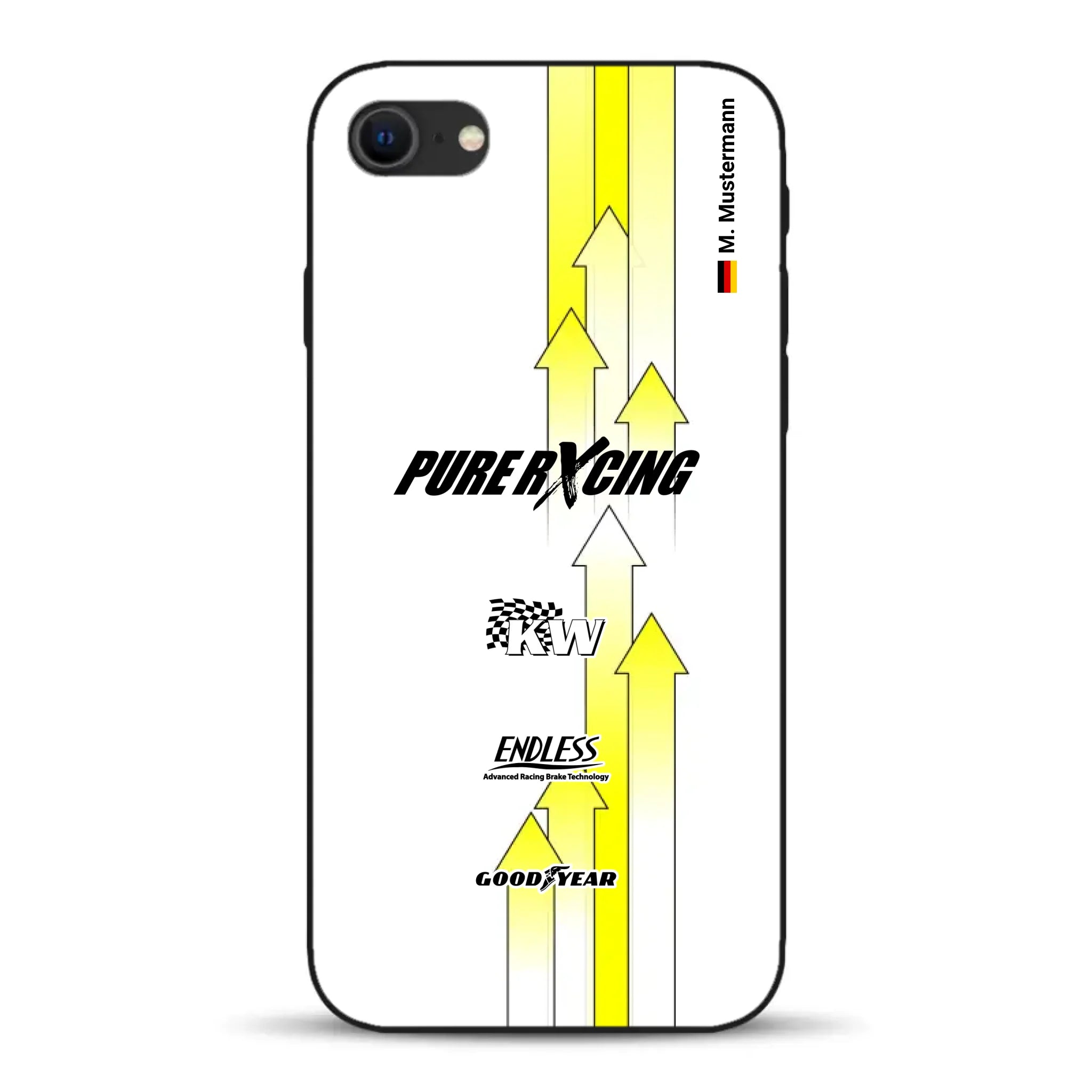 Grellino Porsche GT Livery - Individuelle Handyhülle für iPhone