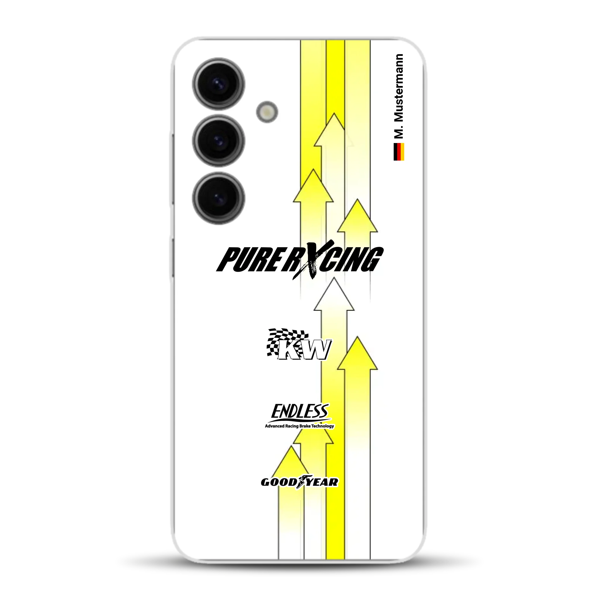Grellino Porsche GT Livery - Custom phone case for Samsung