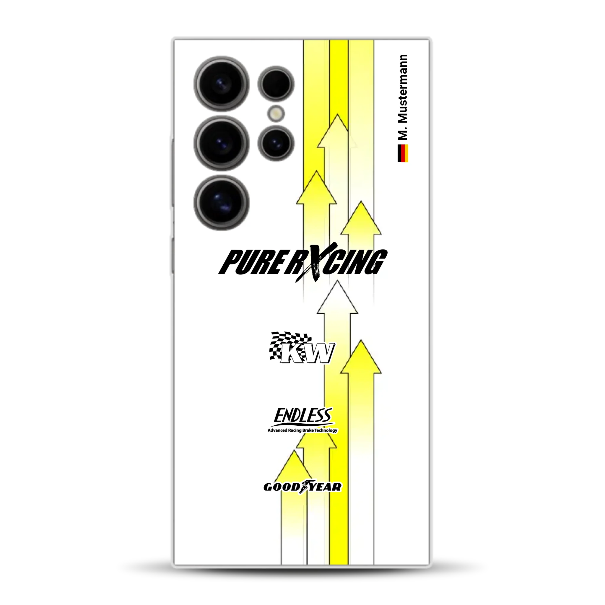 Grellino Porsche GT Livery - Personnalisé coque pour Samsung