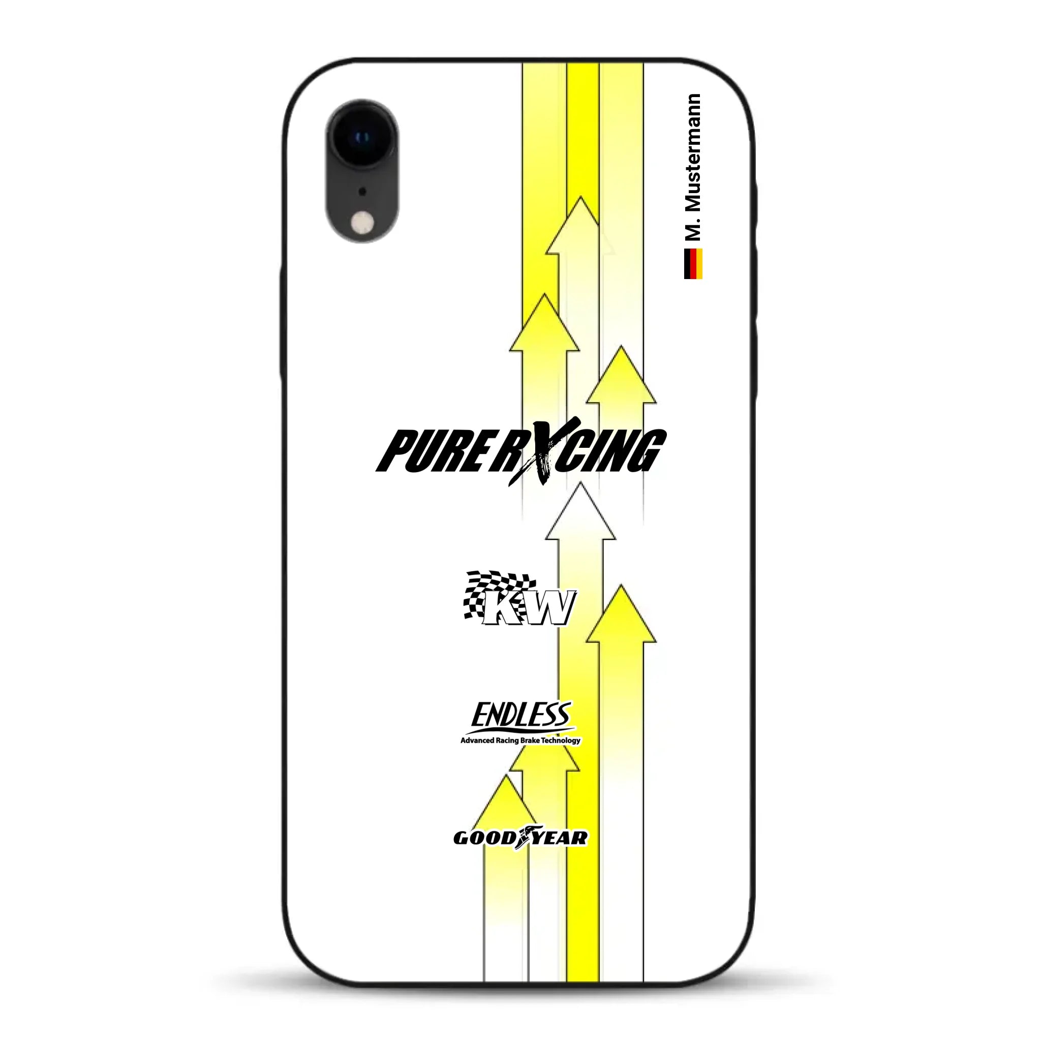 Grellino Porsche GT Livery - Individuelle Handyhülle für iPhone