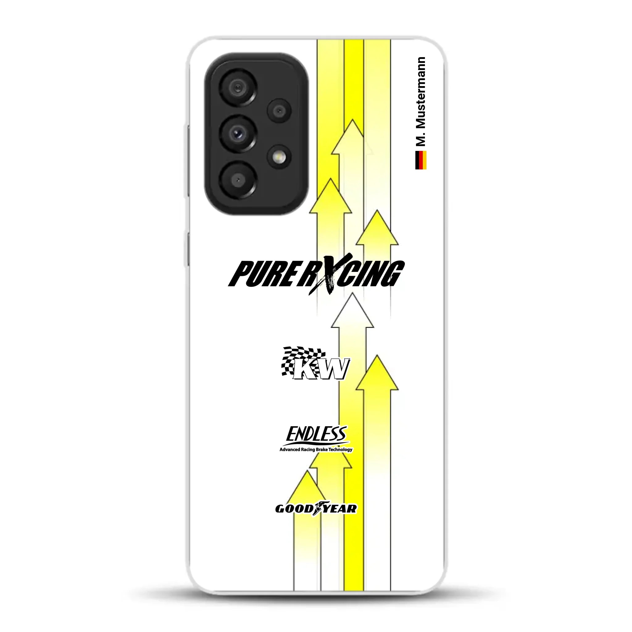 Grellino Porsche GT Livery - Custom phone case for Samsung