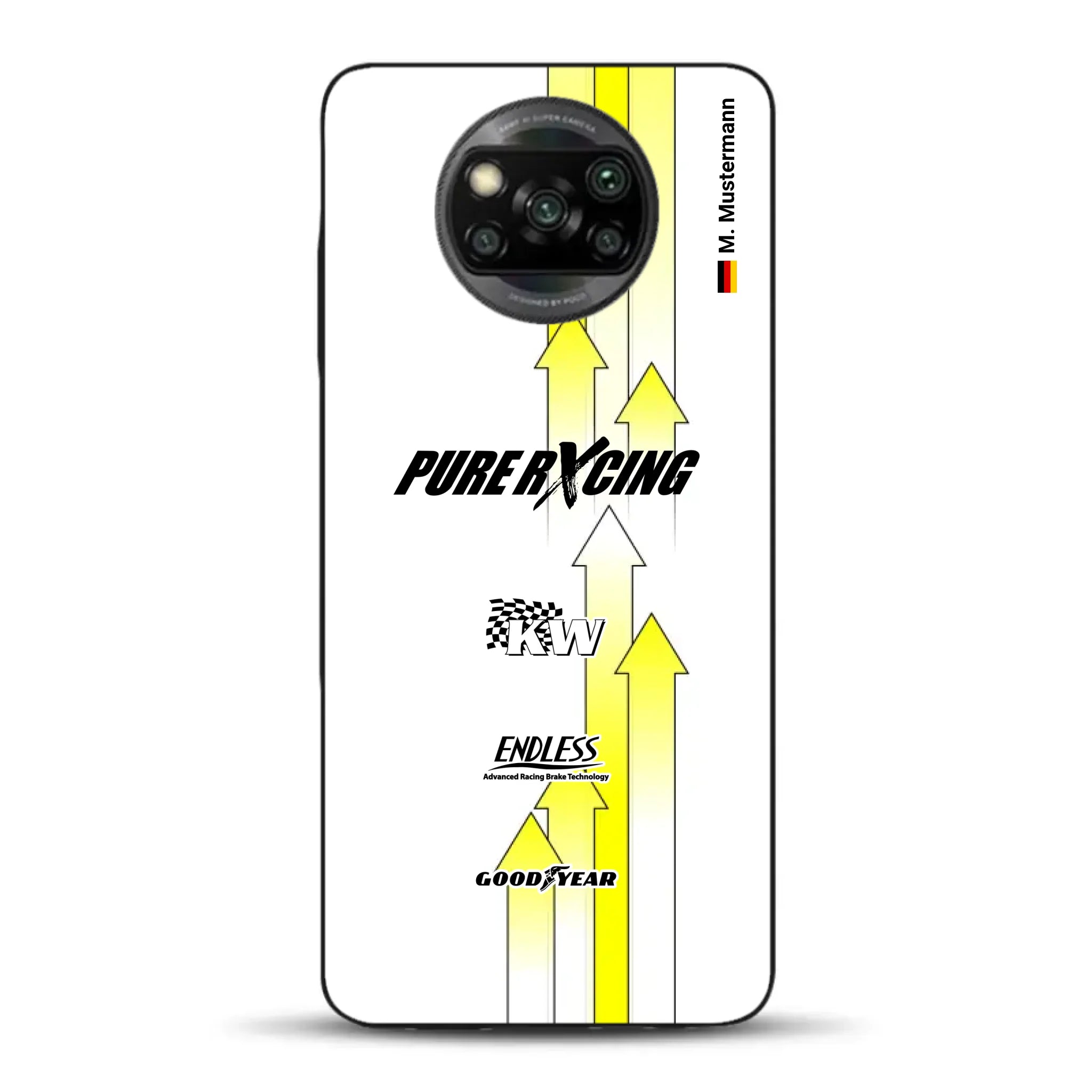 Grellino Porsche GT Livery - Custodia per cellulare personalizzata per Xiaomi