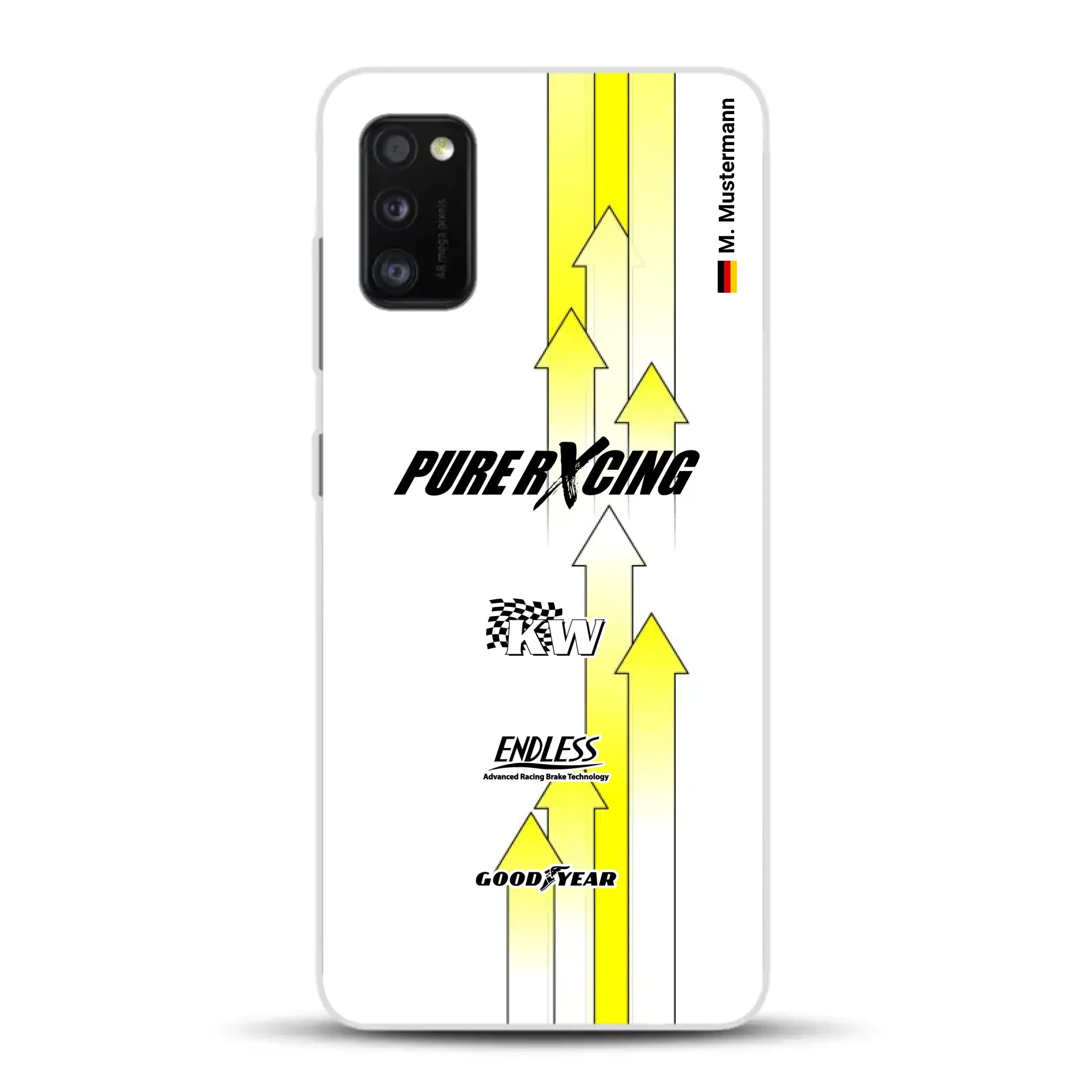 Grellino Porsche GT Livery - Custom phone case for Samsung