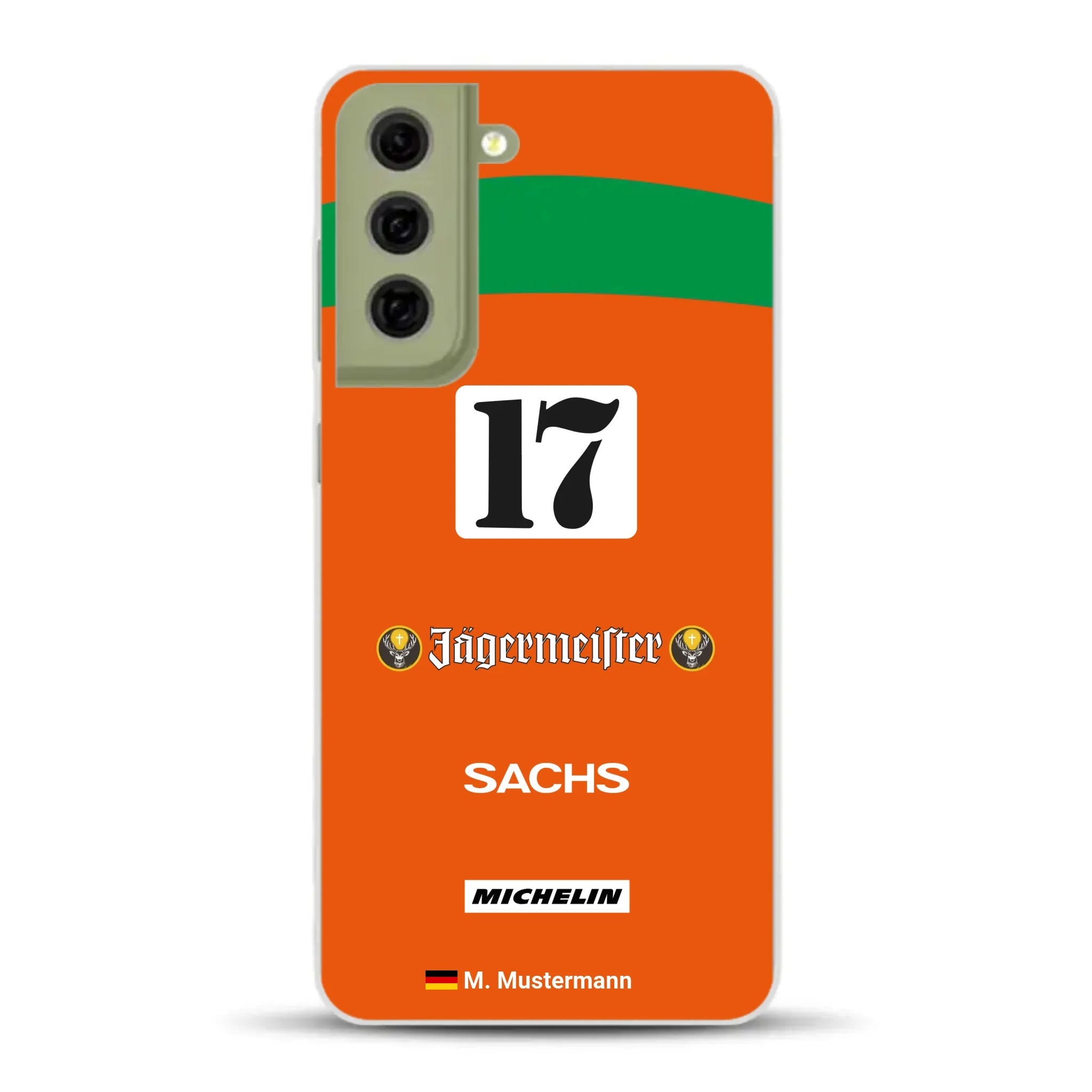 Brun Porsche 962 Livery - Custodia per cellulare personalizzata per Samsung