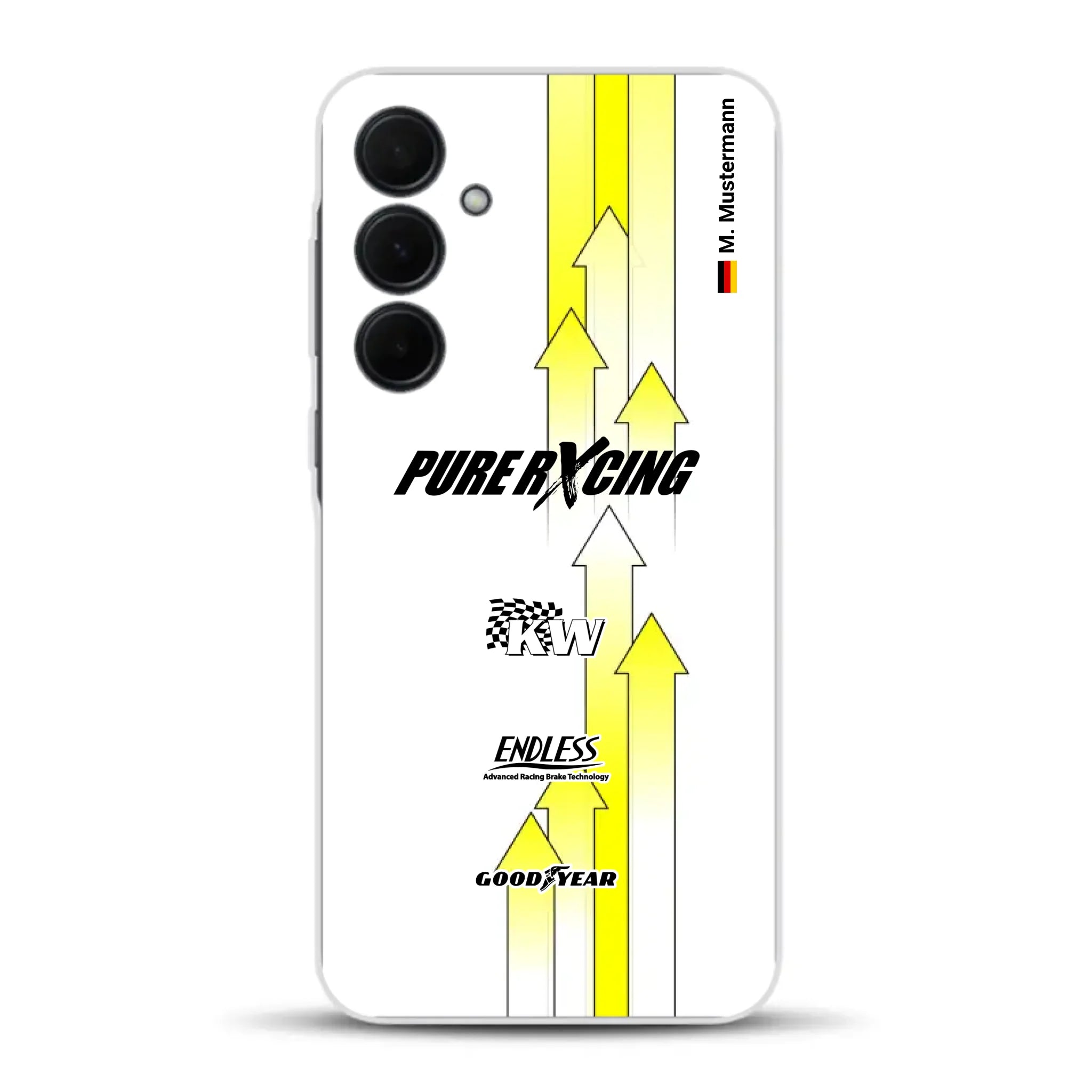 Grellino Porsche GT Livery - Personnalisé coque pour Samsung