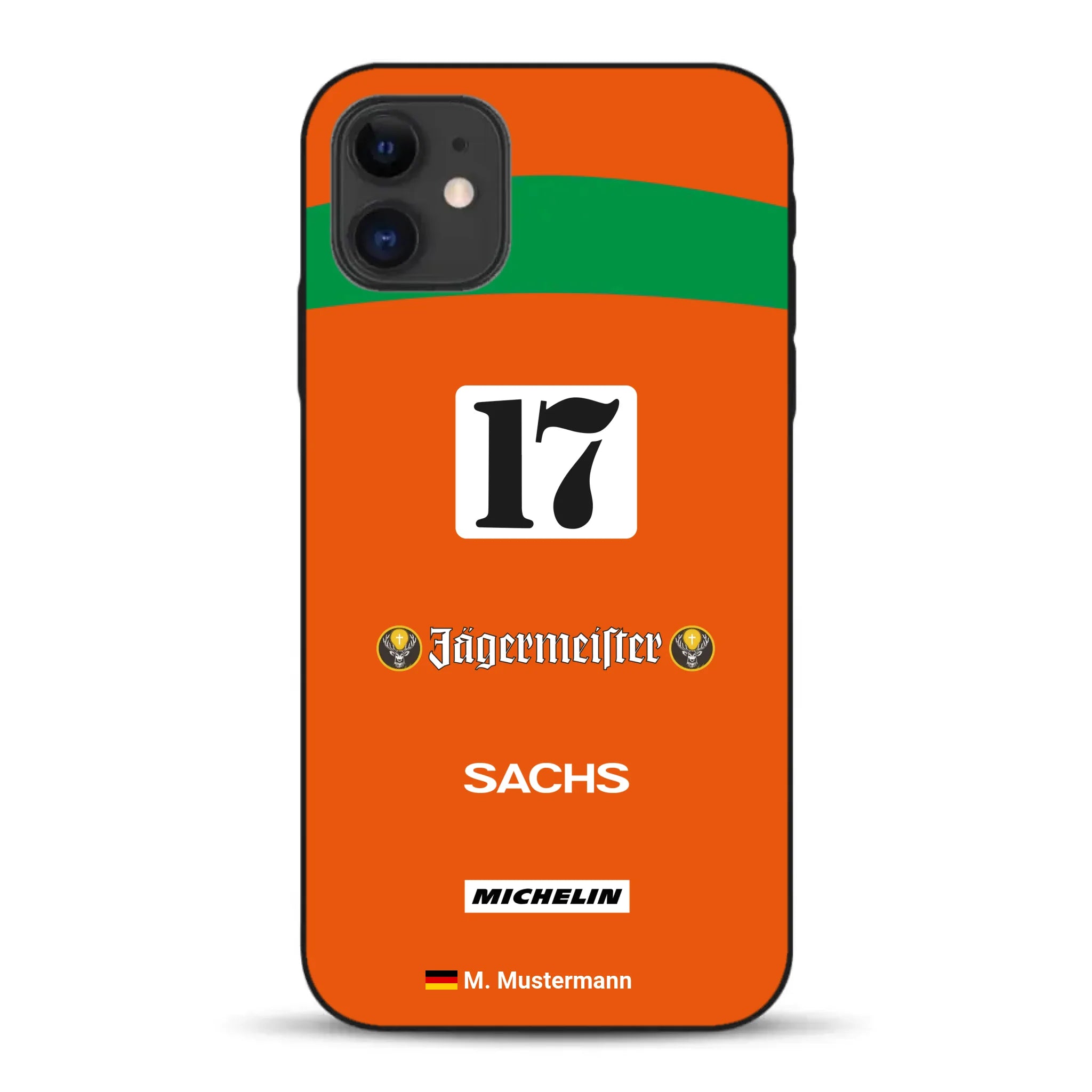 Brun Porsche 962 Livery - Custodia per cellulare personalizzata per iPhone