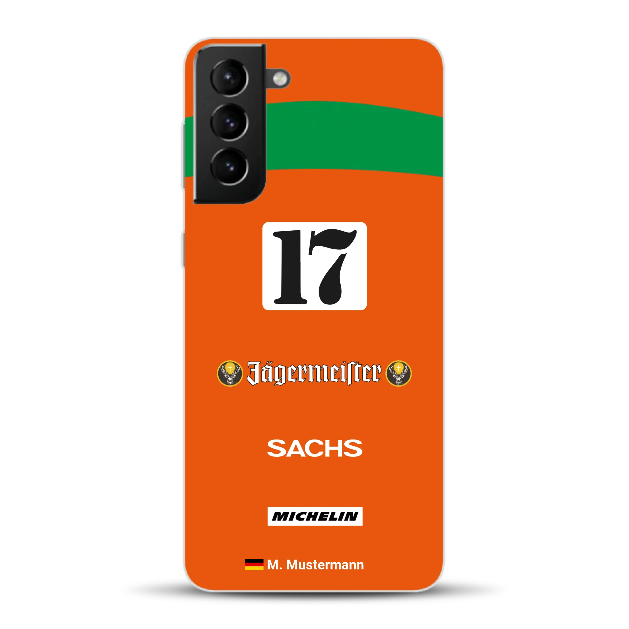 Brun Porsche 962 Livery - Custodia per cellulare personalizzata per Samsung