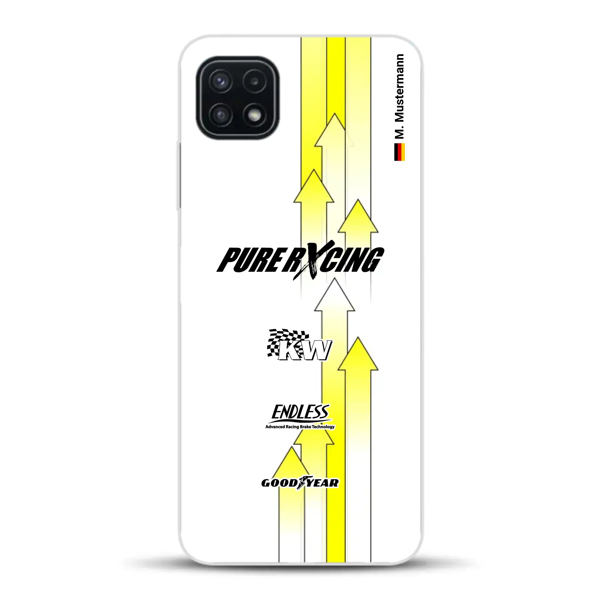 Grellino Porsche GT Livery - Custom phone case for Samsung