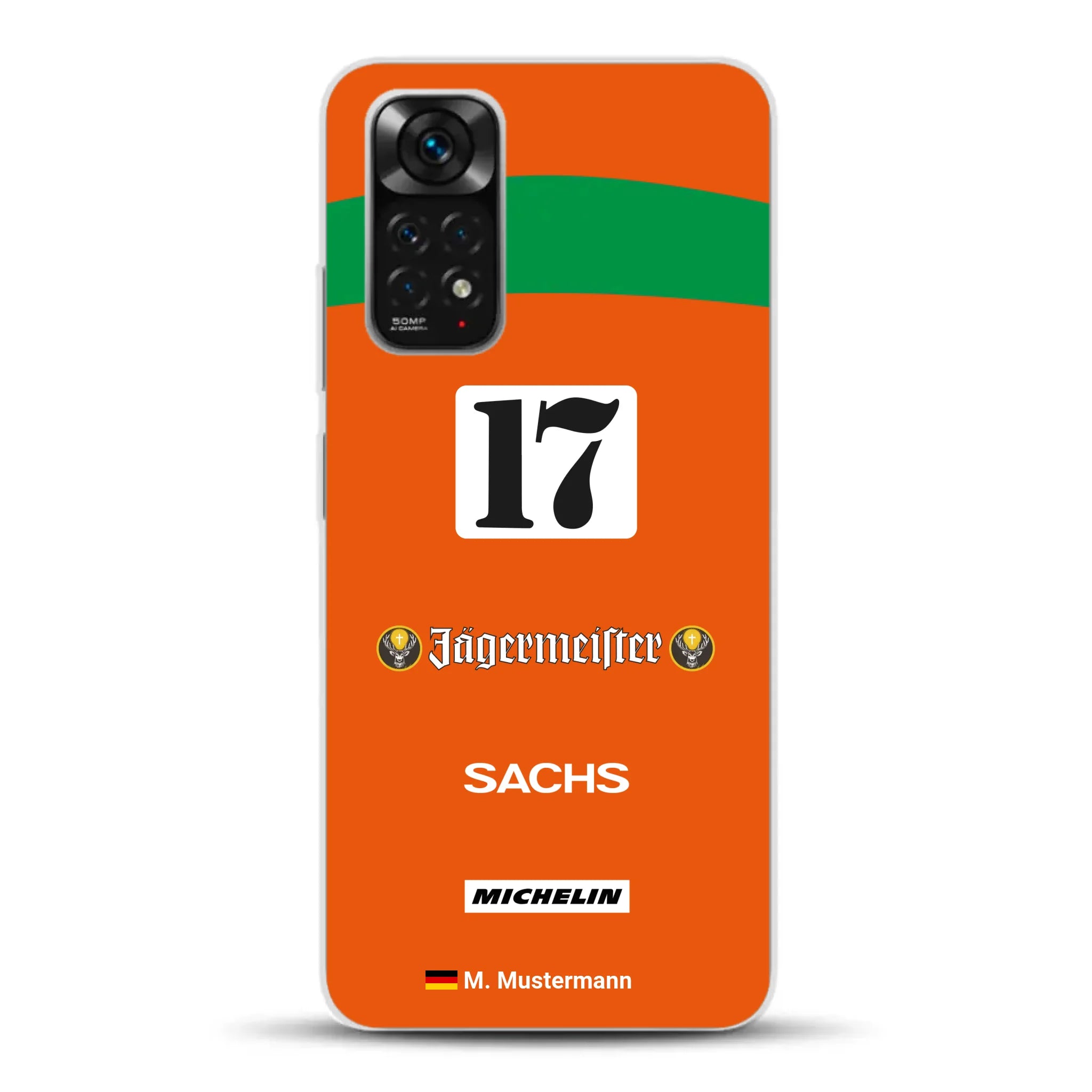 Brun Porsche 962 Livery - Personnalisé coque pour Xiaomi