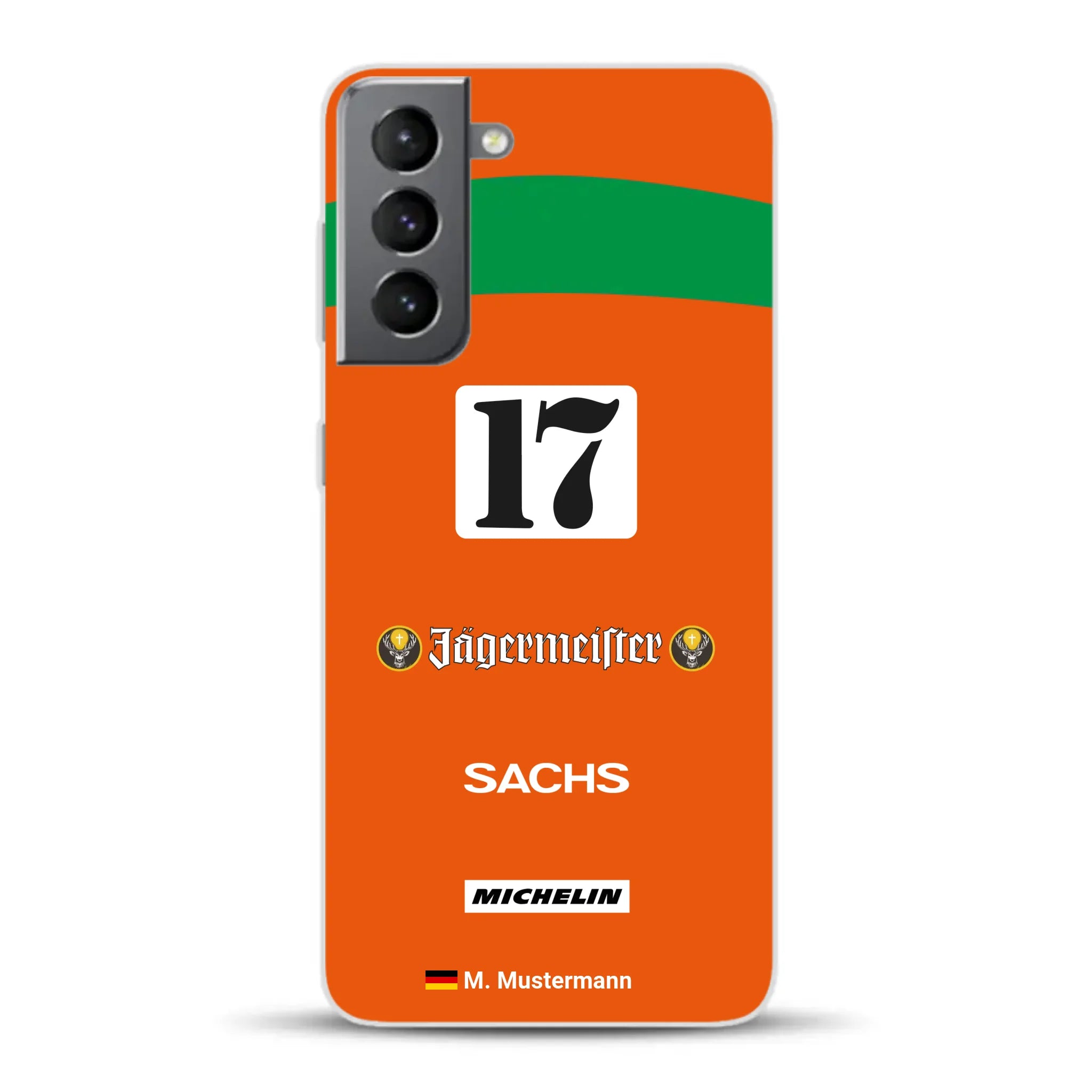 Brun Porsche 962 Livery - Custodia per cellulare personalizzata per Samsung