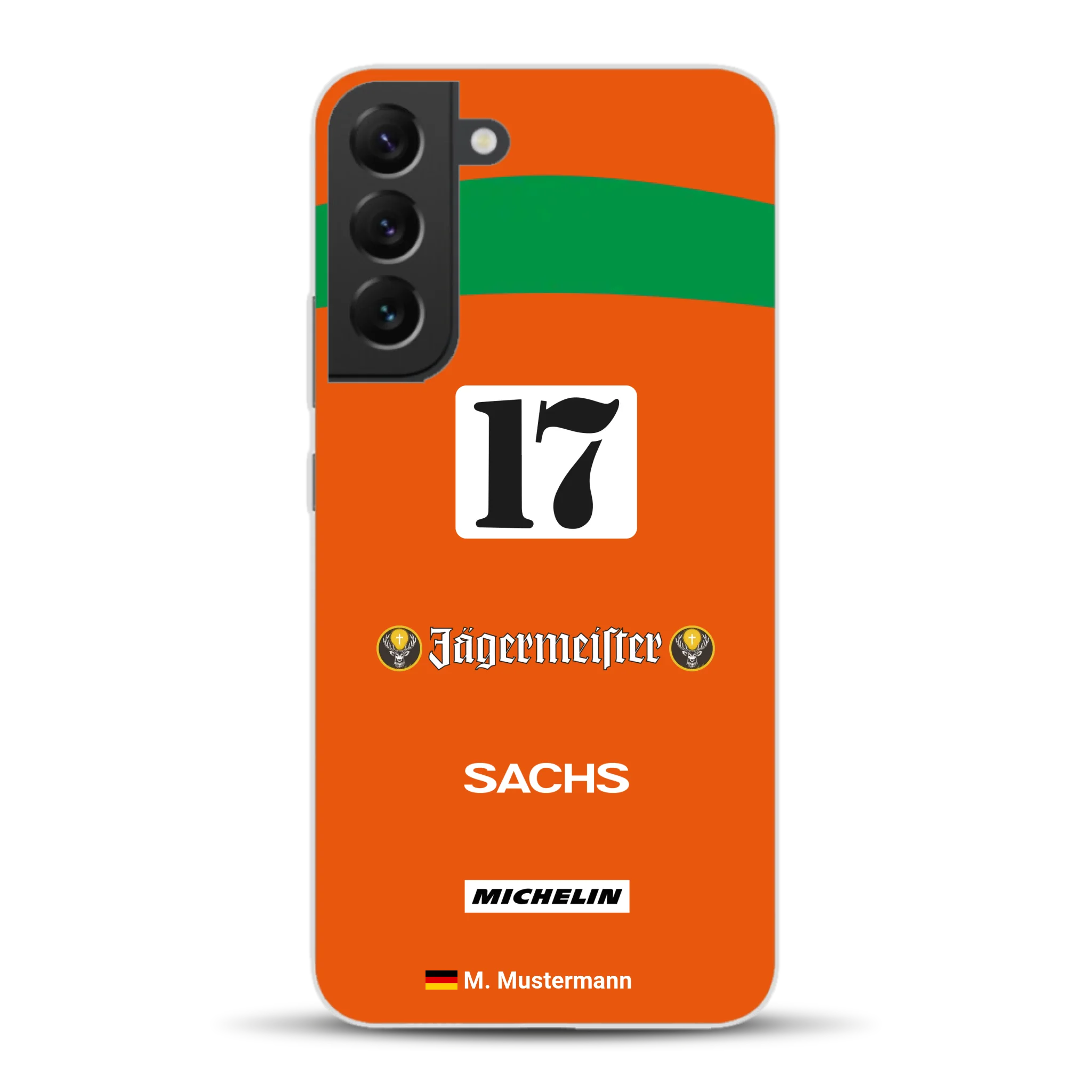 Brun Porsche 962 Livery - Custodia per cellulare personalizzata per Samsung