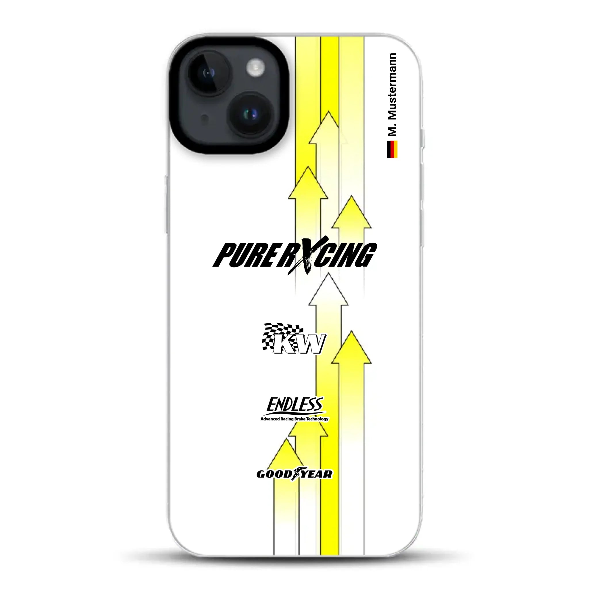 Grellino Porsche GT Livery - Custom phone case for iPhone
