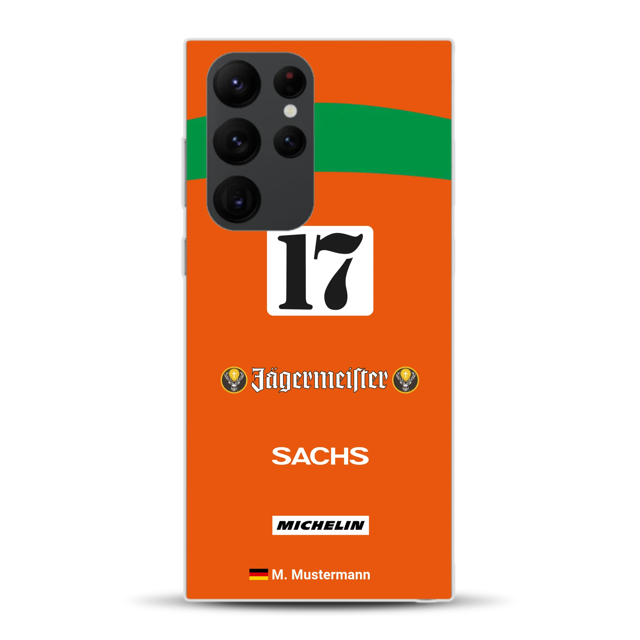 Brun Porsche 962 Livery - Custodia per cellulare personalizzata per Samsung