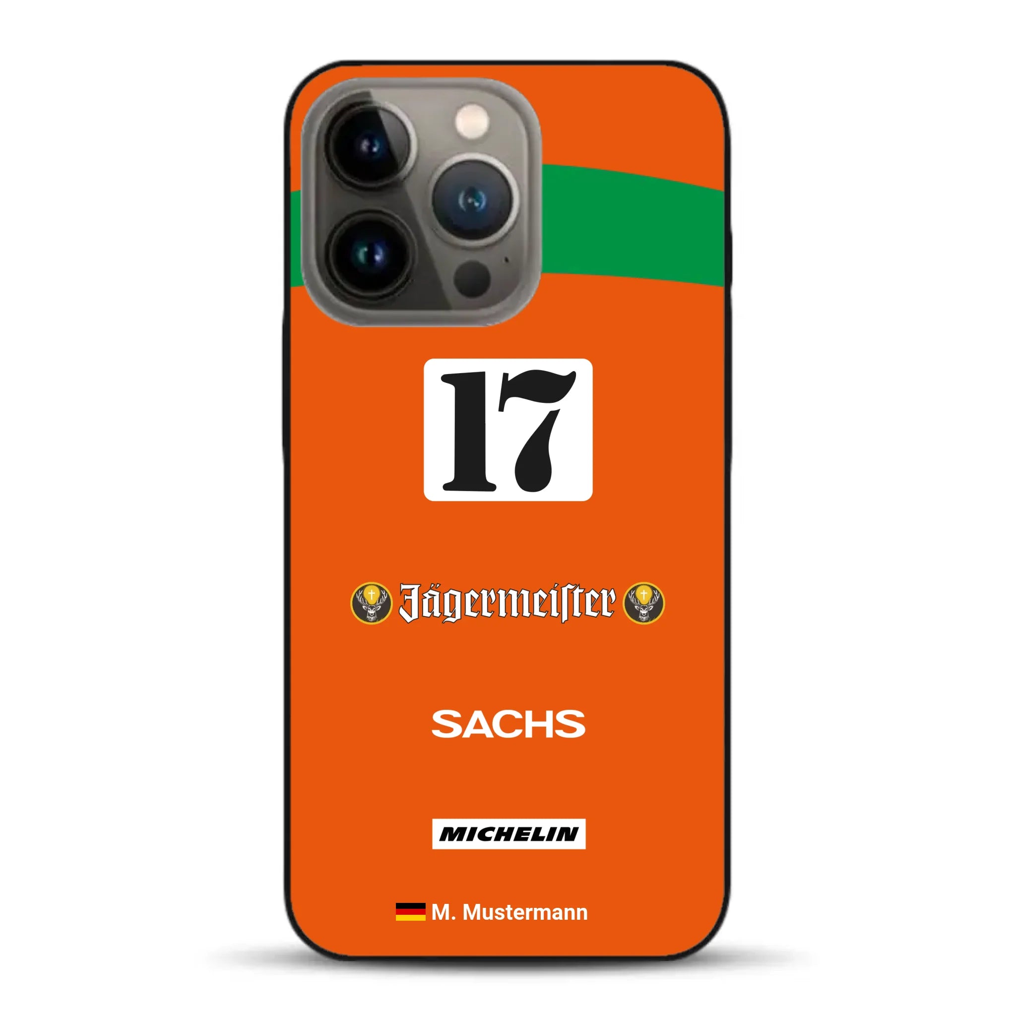 Brun Porsche 962 Livery - Custodia per cellulare personalizzata per iPhone
