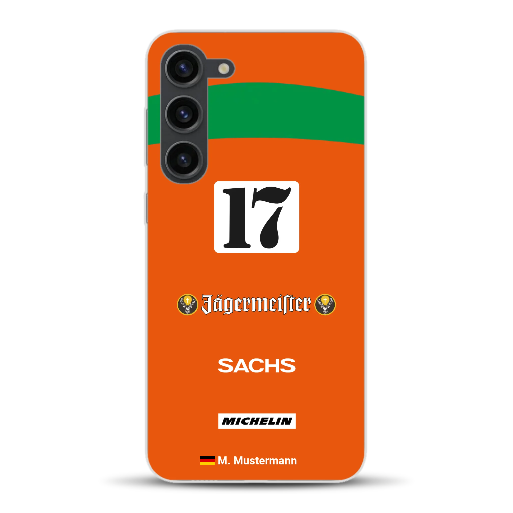 Brun Porsche 962 Livery - Custodia per cellulare personalizzata per Samsung