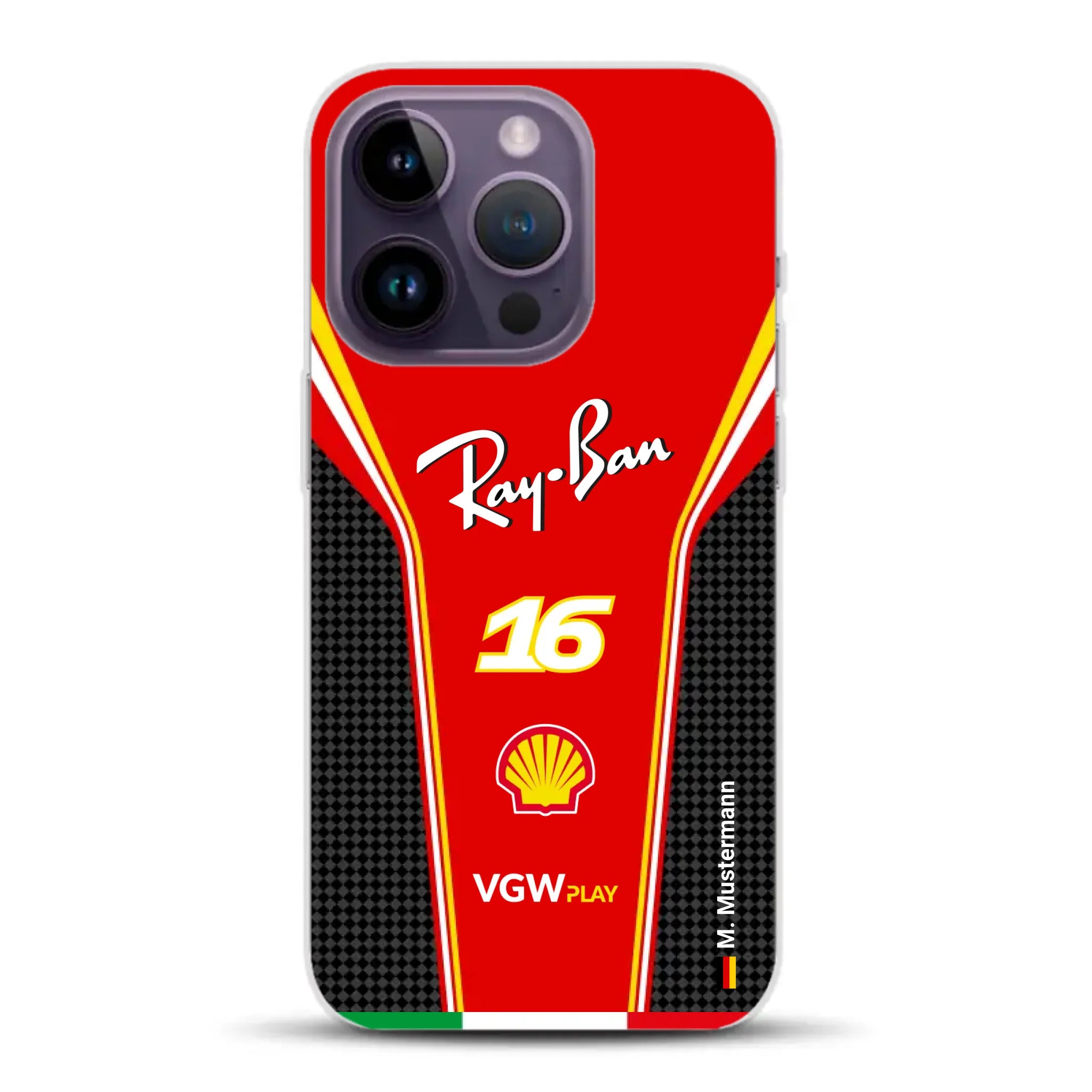 Ferrari F1 2024 Livery - Custodia per cellulare personalizzata per iPhone