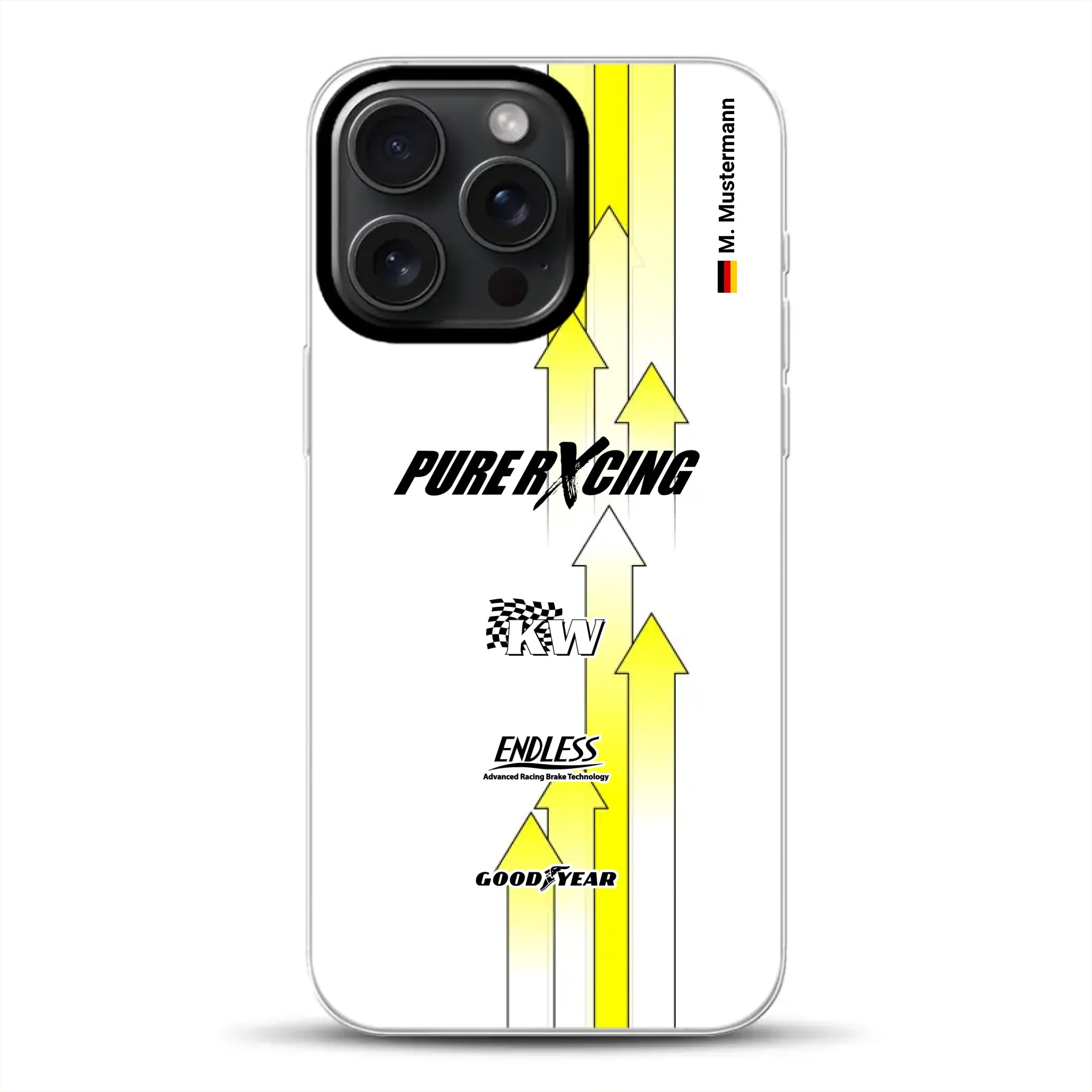 Grellino Porsche GT Livery - Individuelle Handyhülle für iPhone