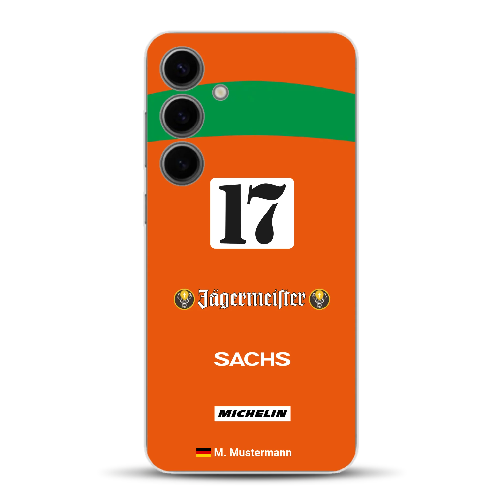 Brun Porsche 962 Livery - Custodia per cellulare personalizzata per Samsung