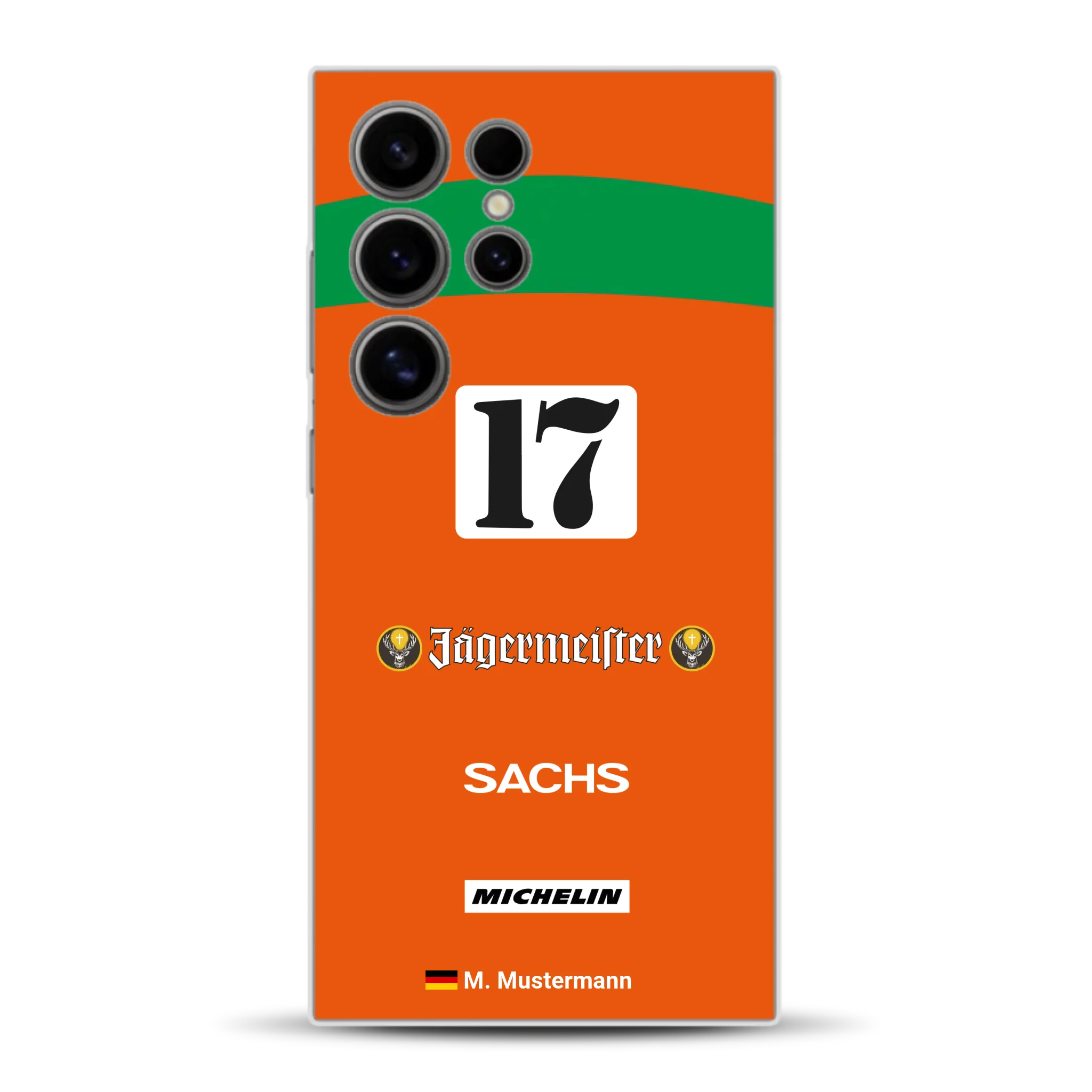 Brun Porsche 962 Livery - Custodia per cellulare personalizzata per Samsung