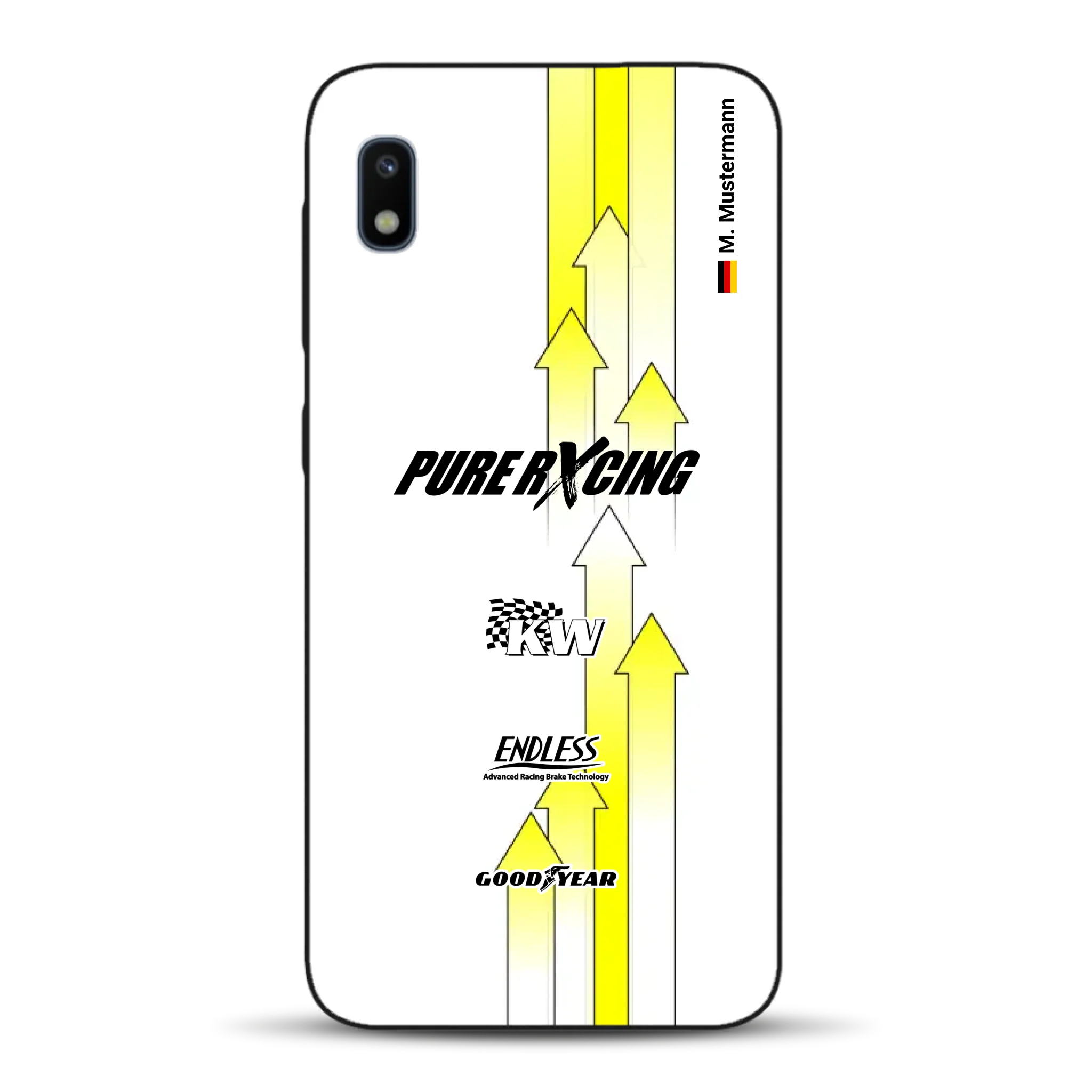 Grellino Porsche GT Livery - Personnalisé coque pour Samsung